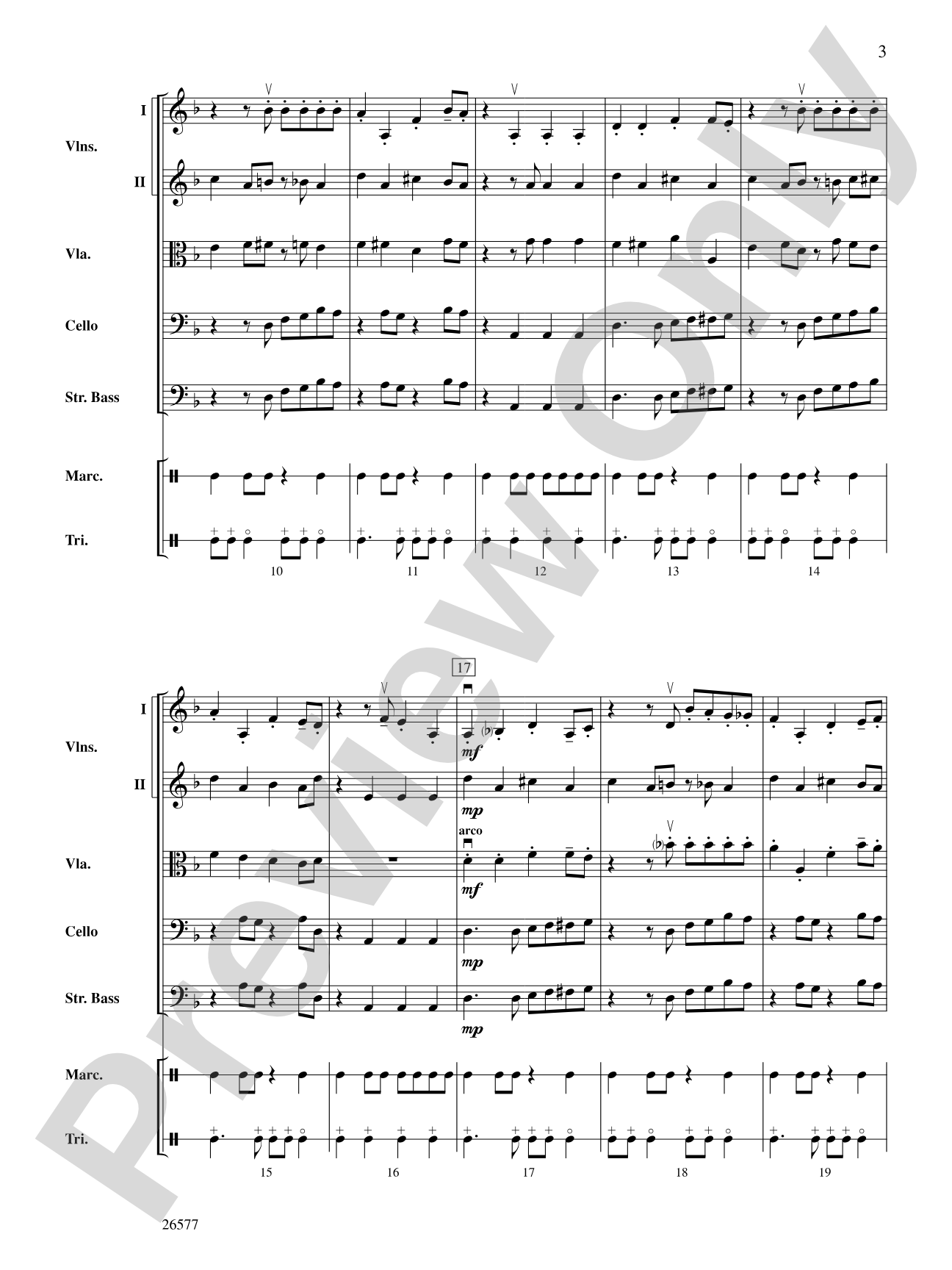 Mambo Incognito: String Orchestra Conductor Score & Parts