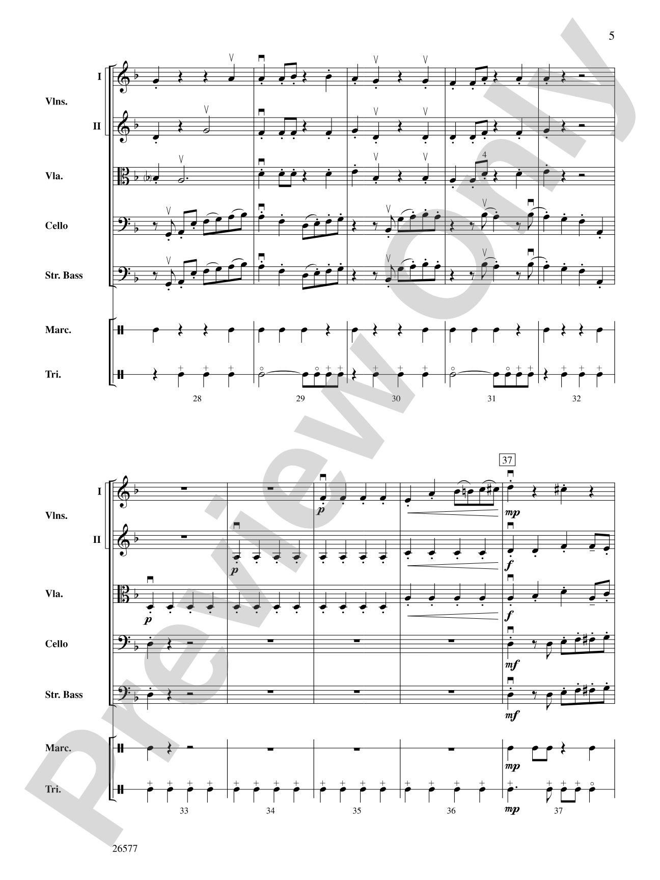 Mambo Incognito: String Orchestra Conductor Score & Parts