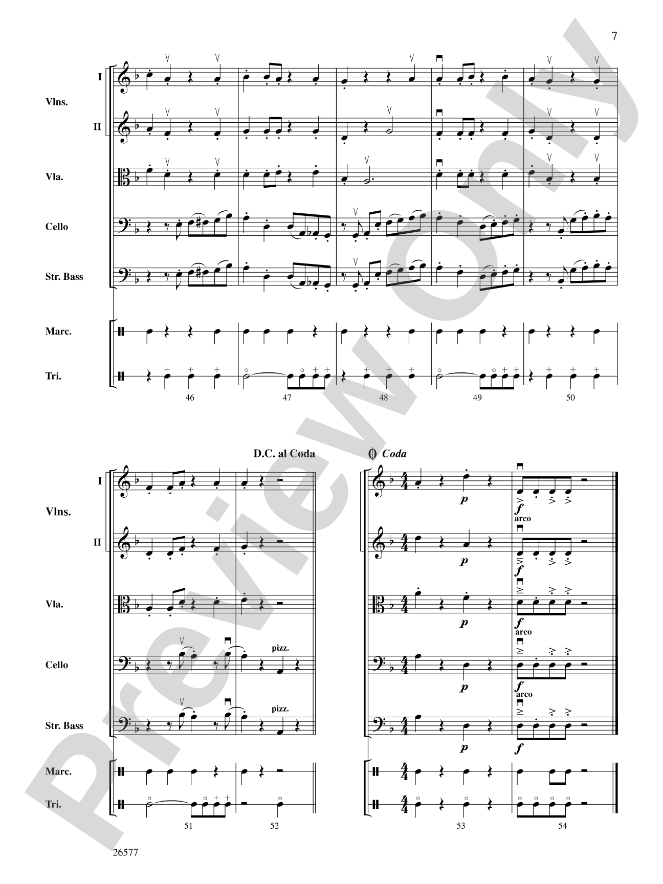 Mambo Incognito: String Orchestra Conductor Score & Parts
