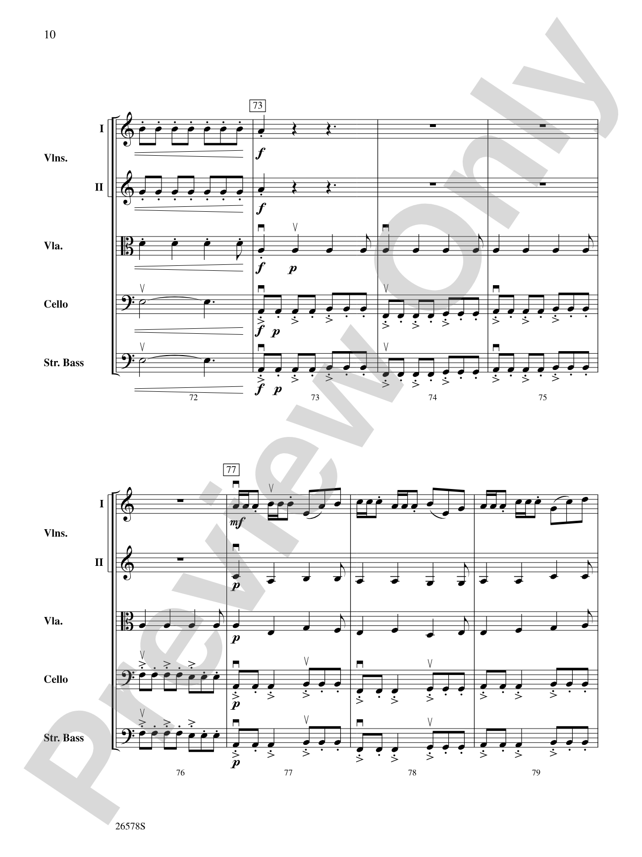 Agincourt: String Orchestra Conductor Score & Parts