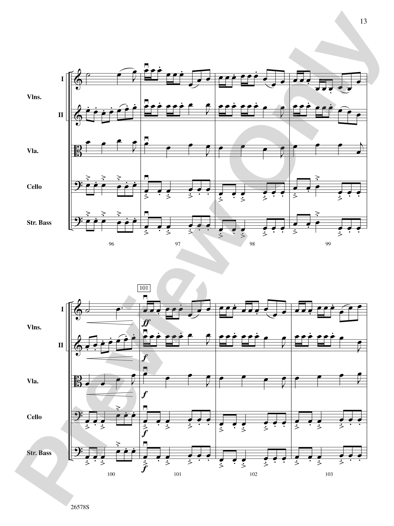 Agincourt: String Orchestra Conductor Score & Parts