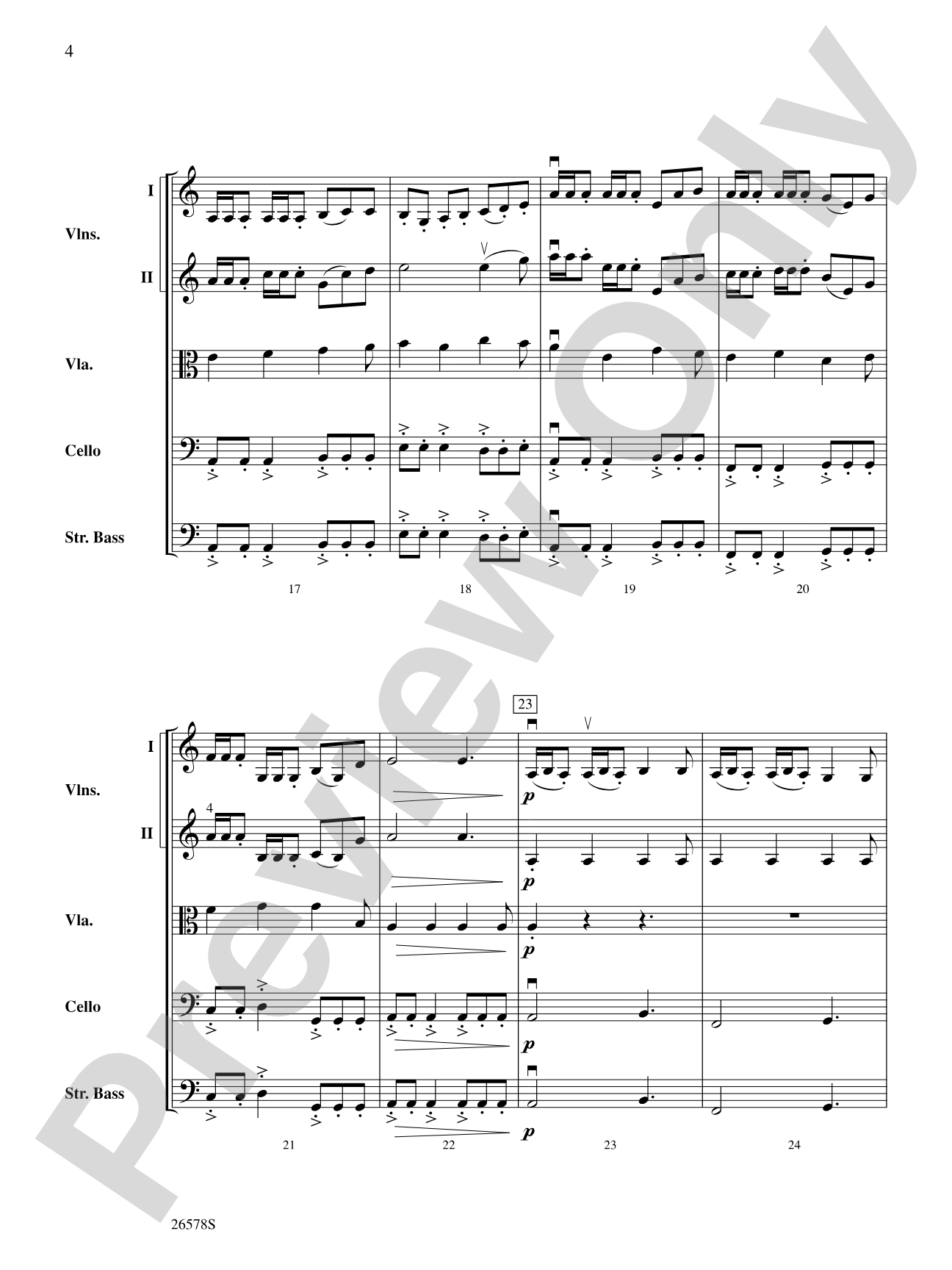 Agincourt: String Orchestra Conductor Score & Parts