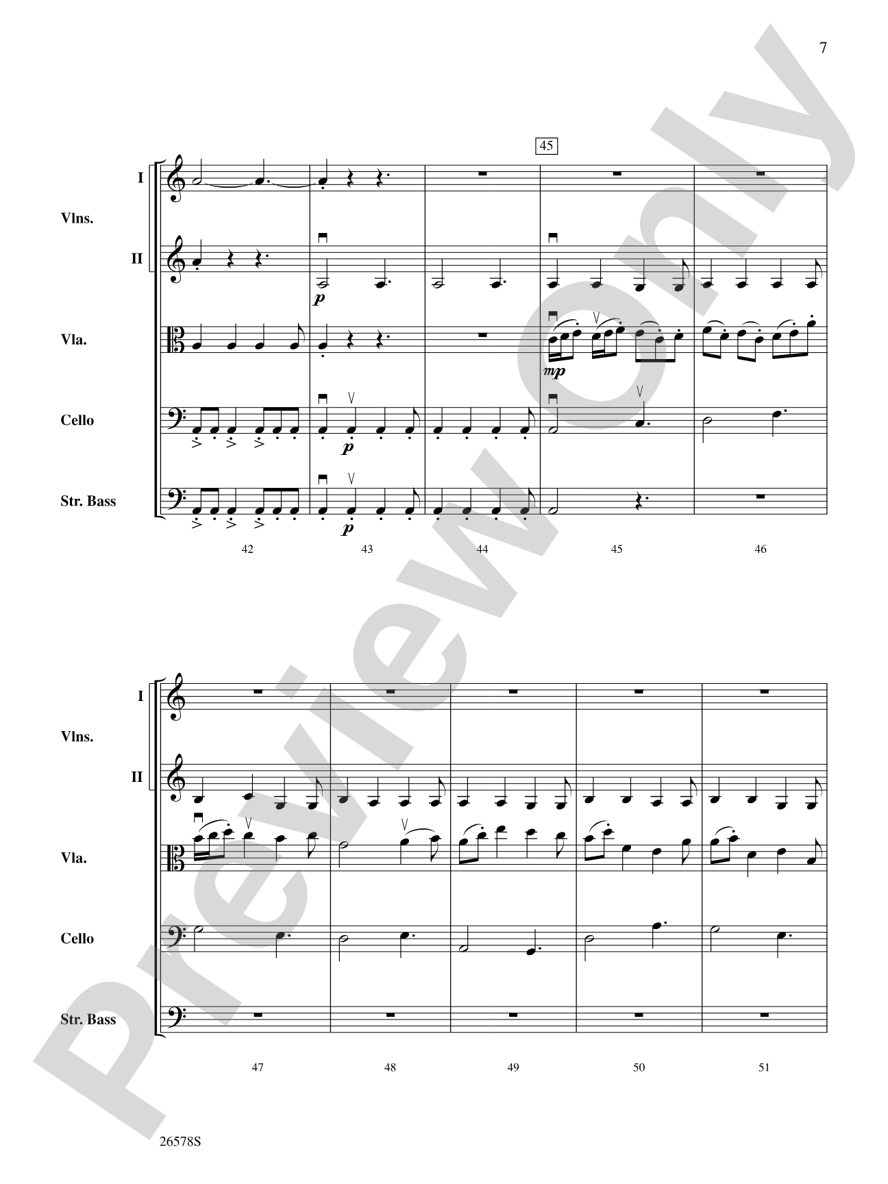 Agincourt: String Orchestra Conductor Score & Parts