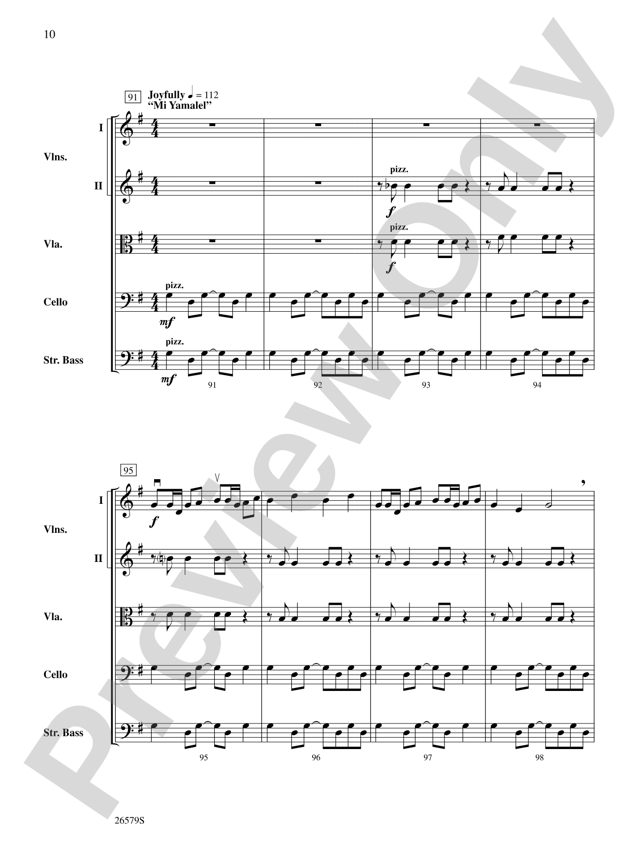A Festival of Lights: String Orchestra Conductor Score & Parts