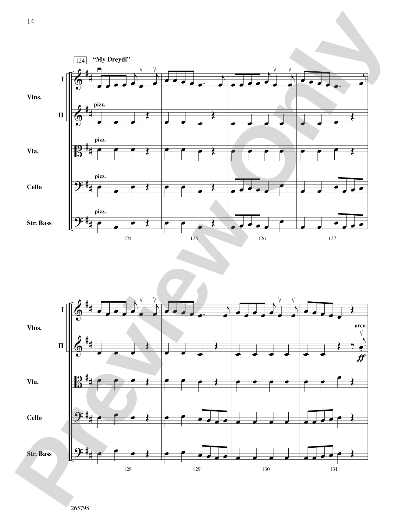 A Festival of Lights: String Orchestra Conductor Score & Parts