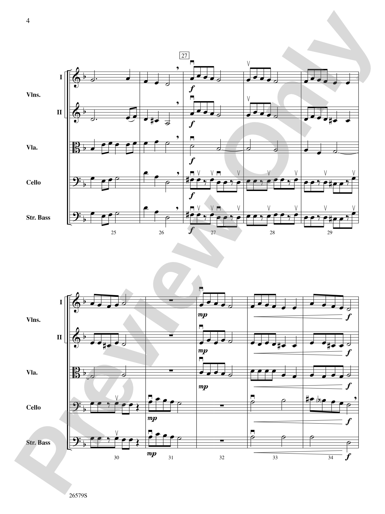 A Festival of Lights: String Orchestra Conductor Score & Parts