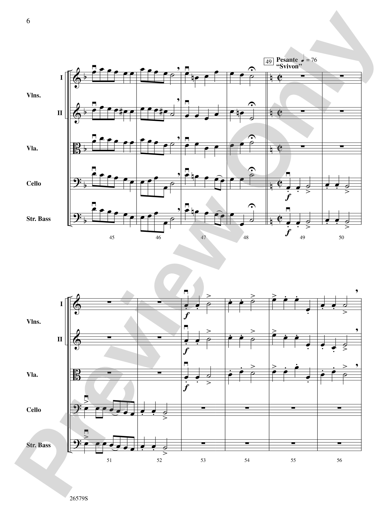 A Festival of Lights: String Orchestra Conductor Score & Parts