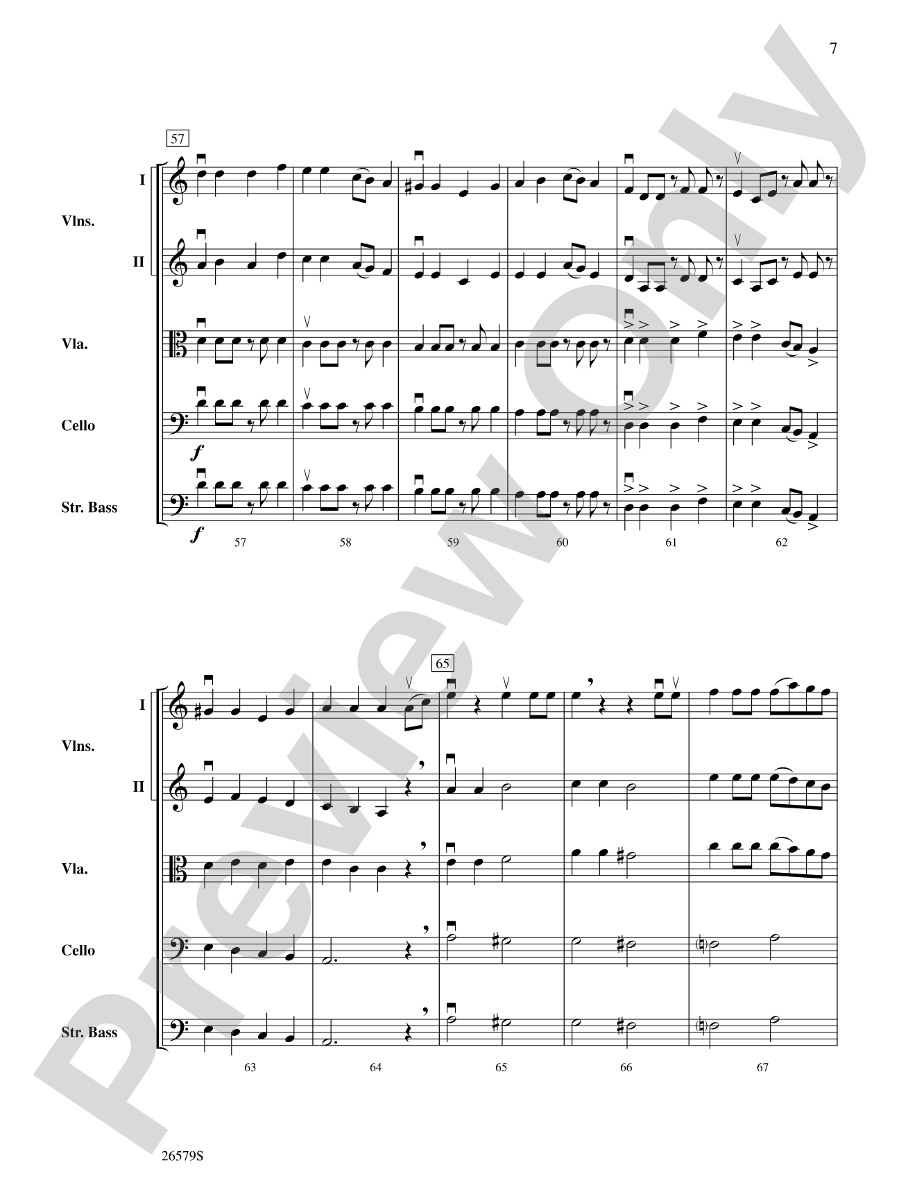 A Festival of Lights: String Orchestra Conductor Score & Parts