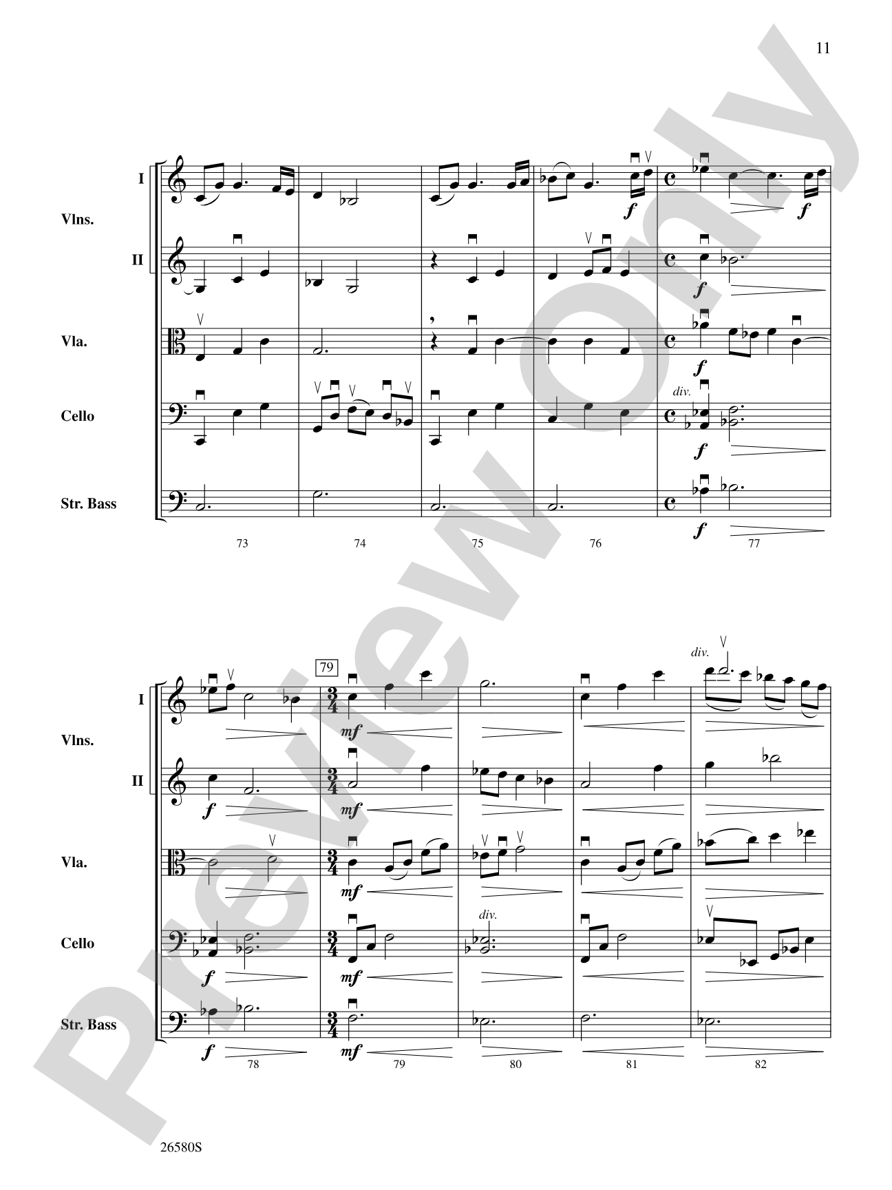 Carpe Diem!: String Orchestra Conductor Score & Parts
