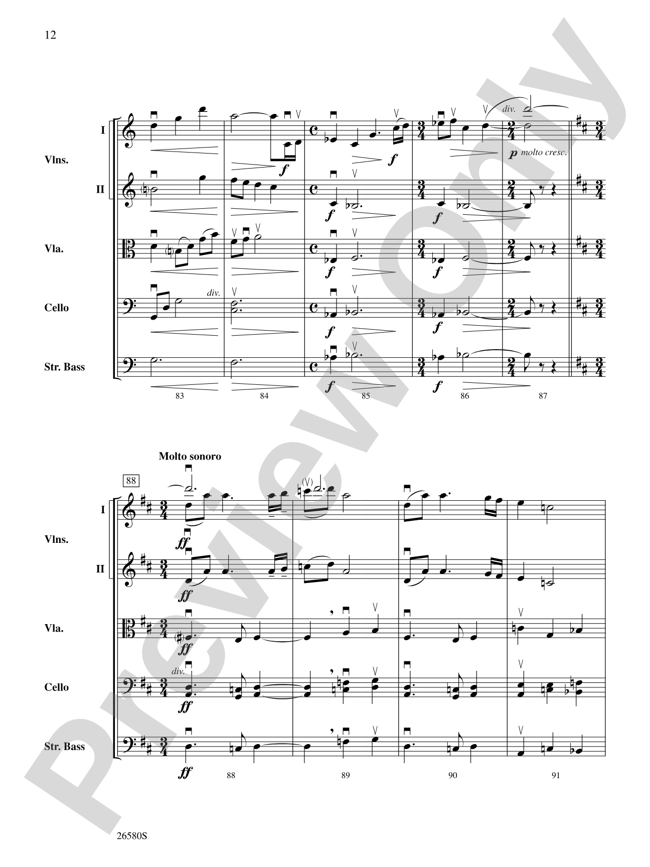 Carpe Diem!: String Orchestra Conductor Score & Parts
