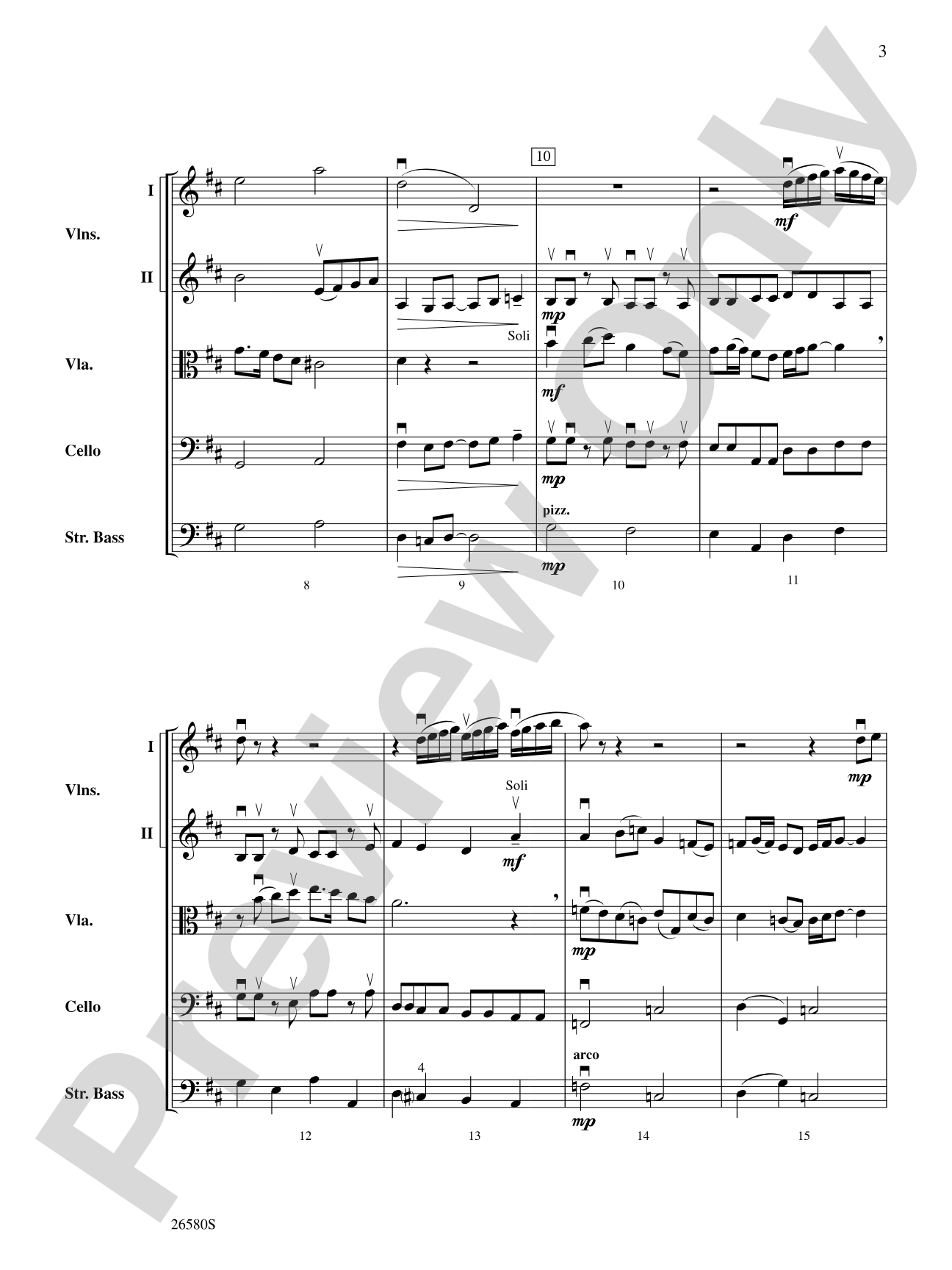 Carpe Diem!: String Orchestra Conductor Score & Parts