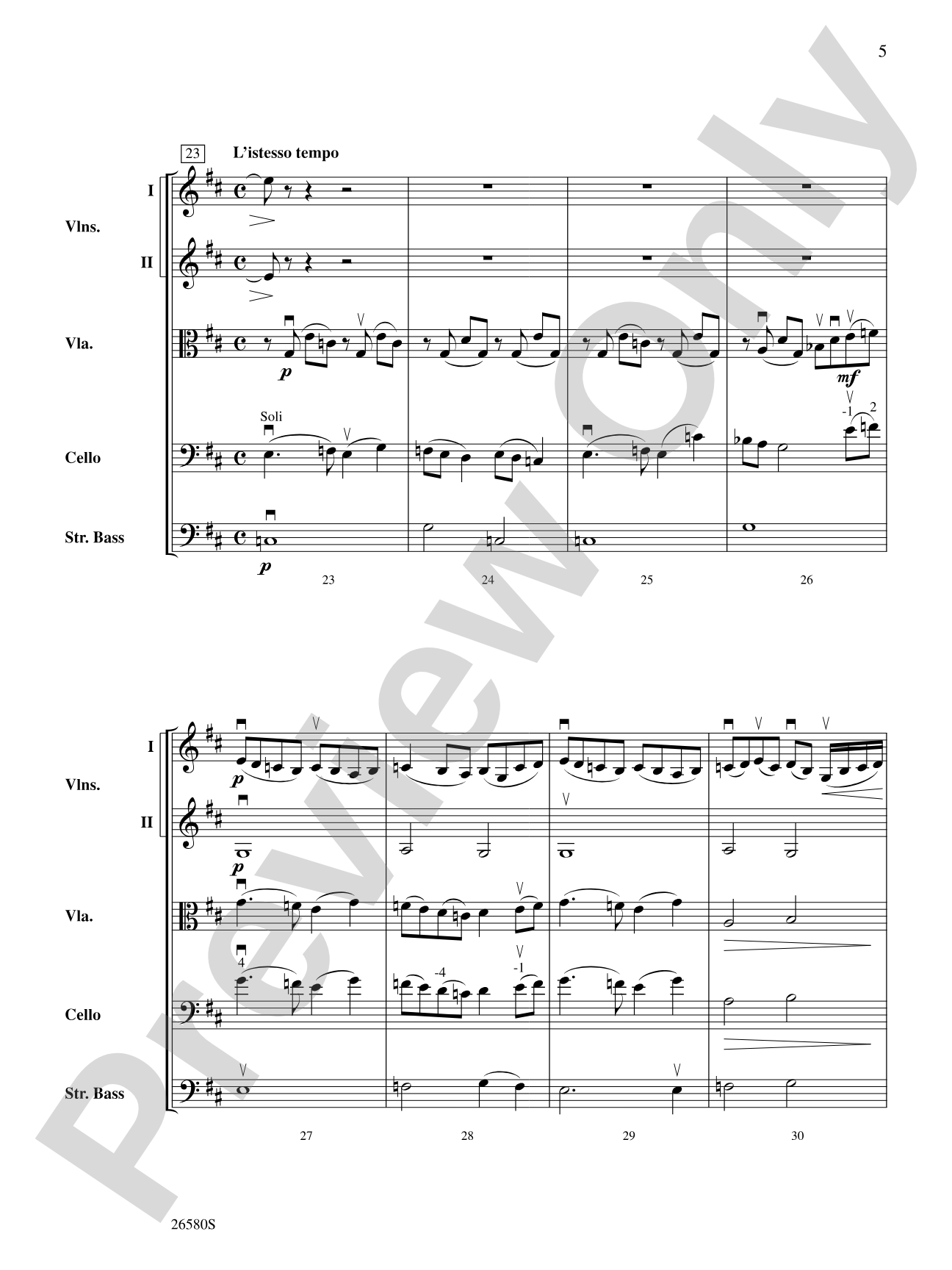 Carpe Diem!: String Orchestra Conductor Score & Parts