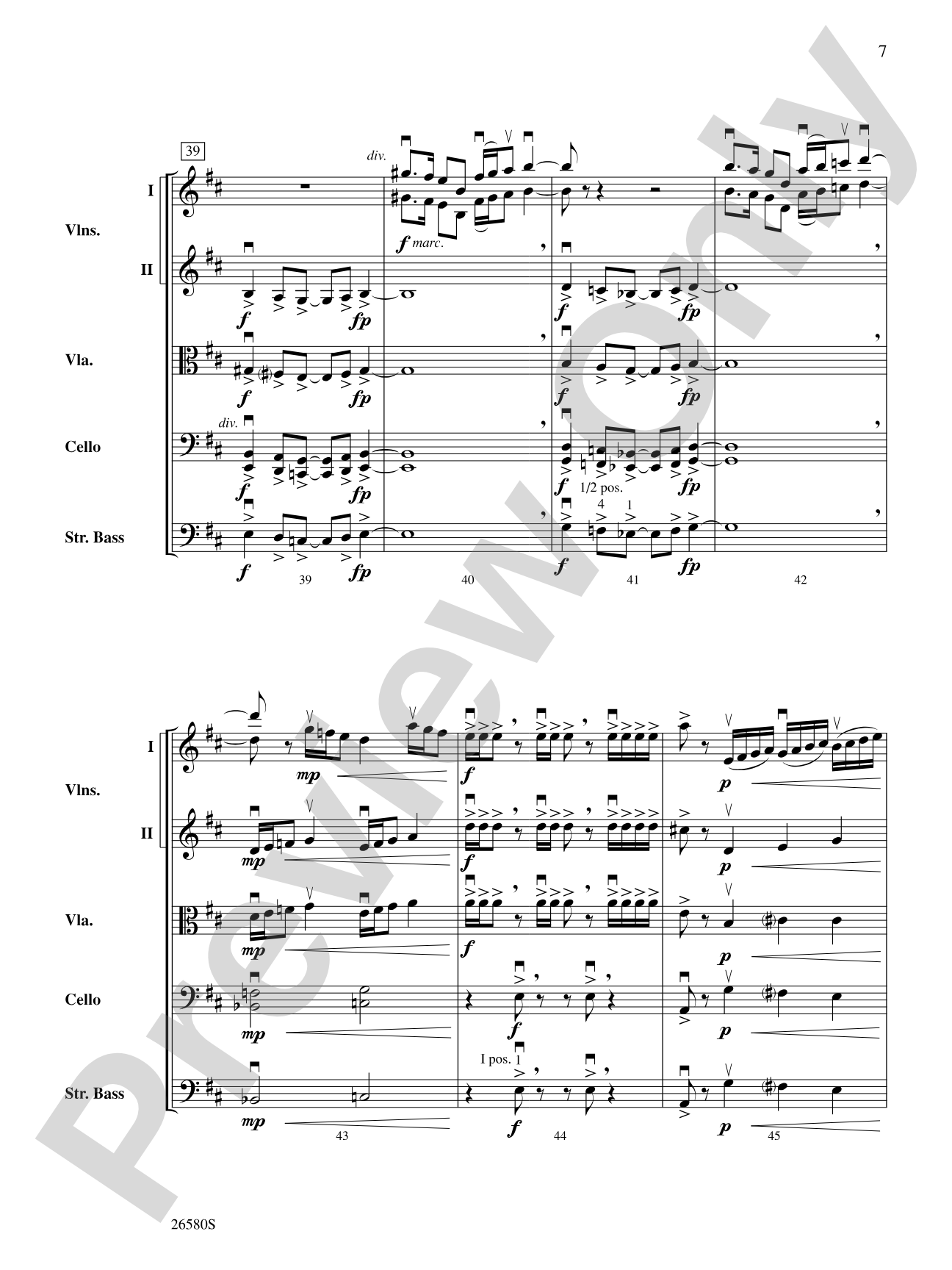 Carpe Diem!: String Orchestra Conductor Score & Parts