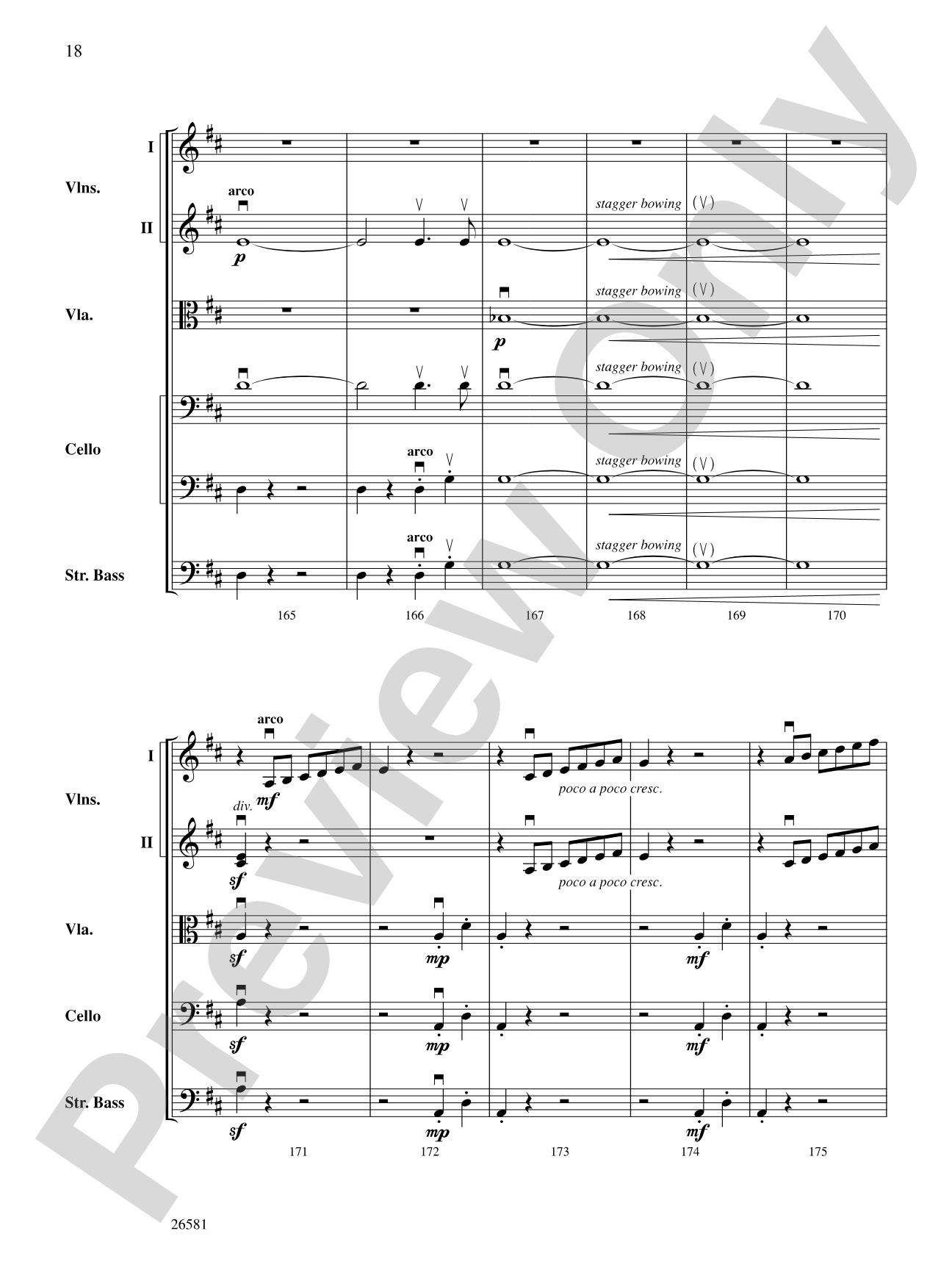 Russlan and Ludmilla: String Orchestra Conductor Score & Parts