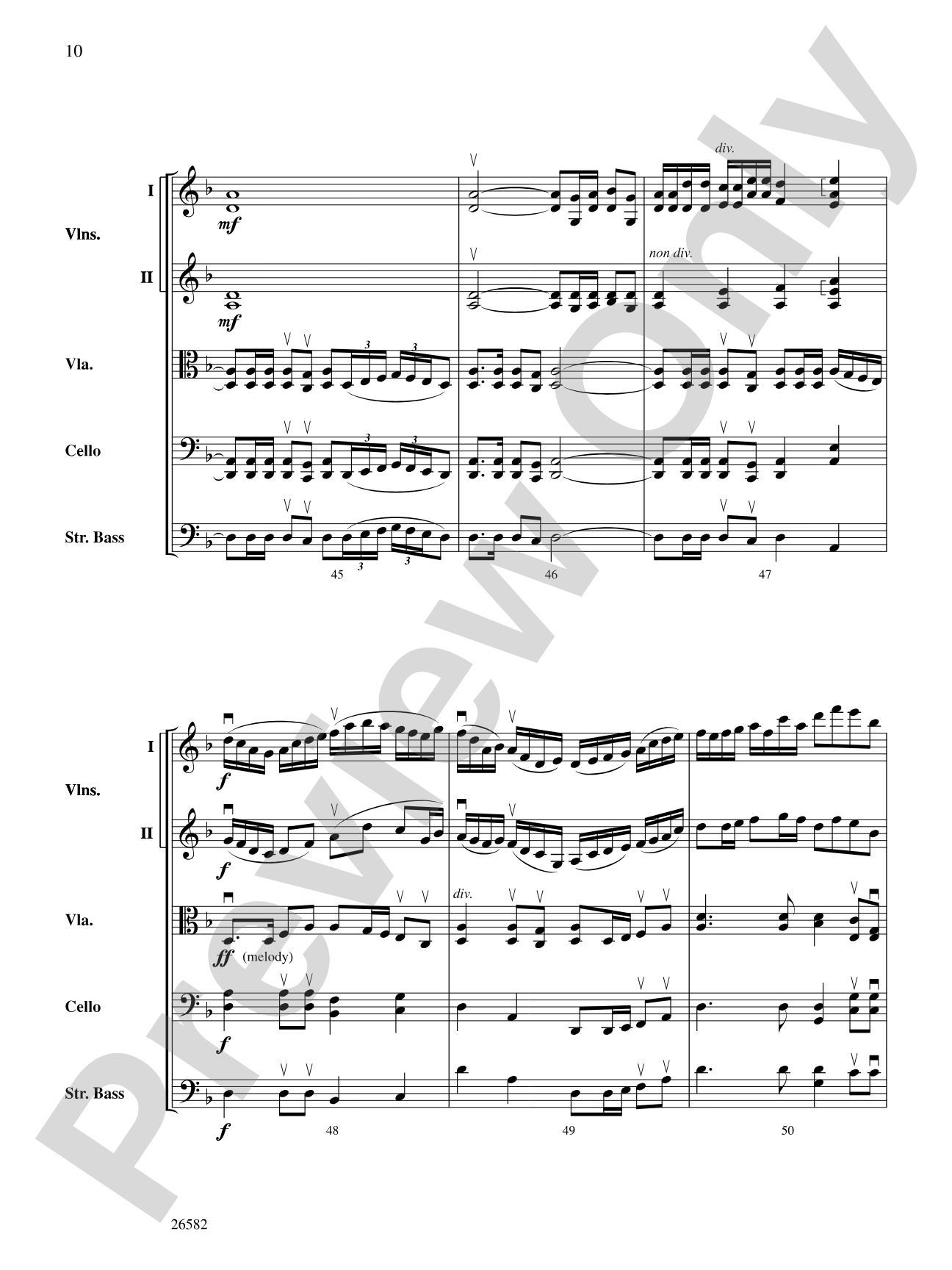 Gathering Storms (Movement 2 from American Serenade Symphony): String Orchestra Conductor Score & Parts