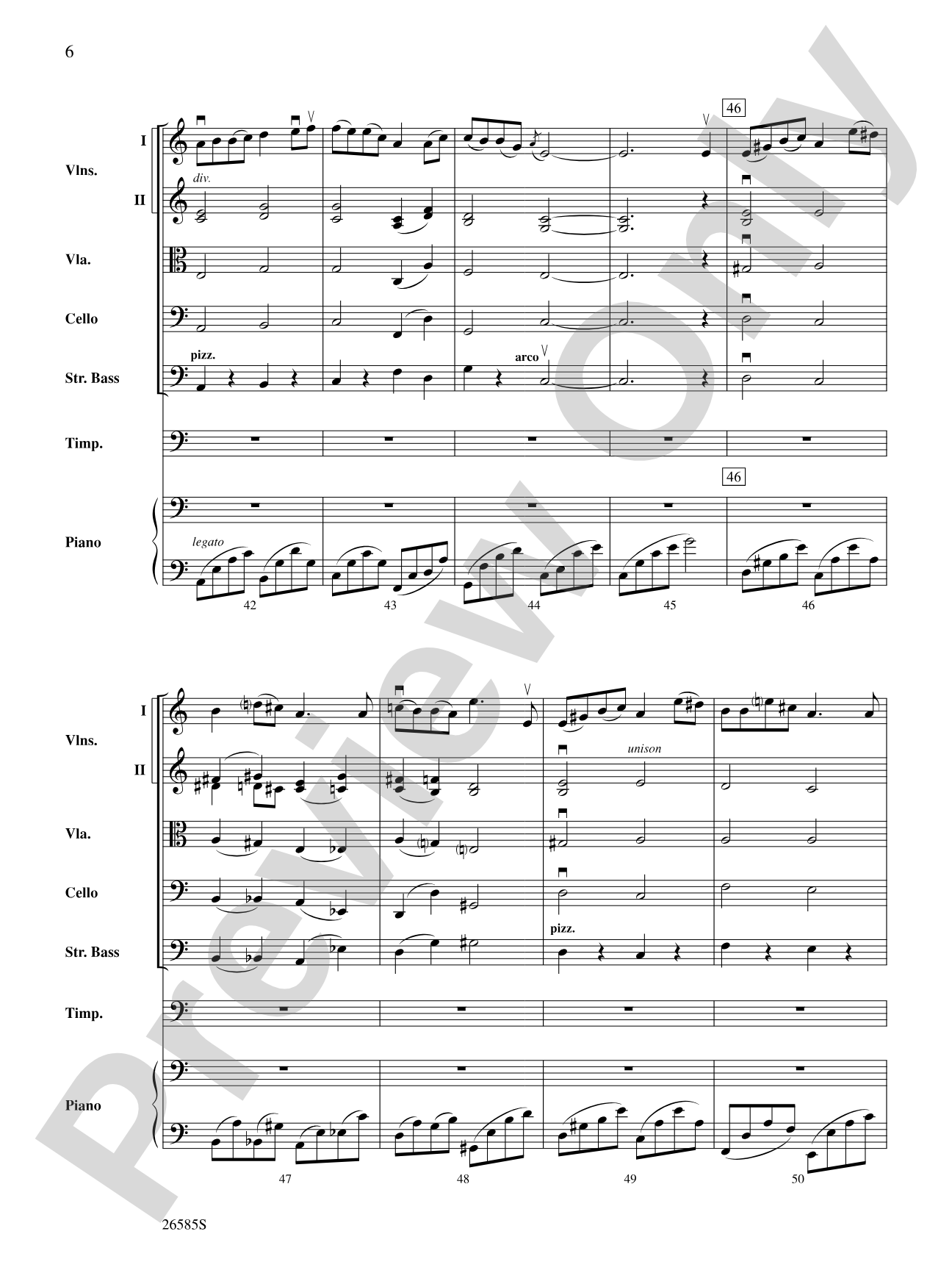 A Grieg Portrait: String Orchestra Conductor Score & Parts