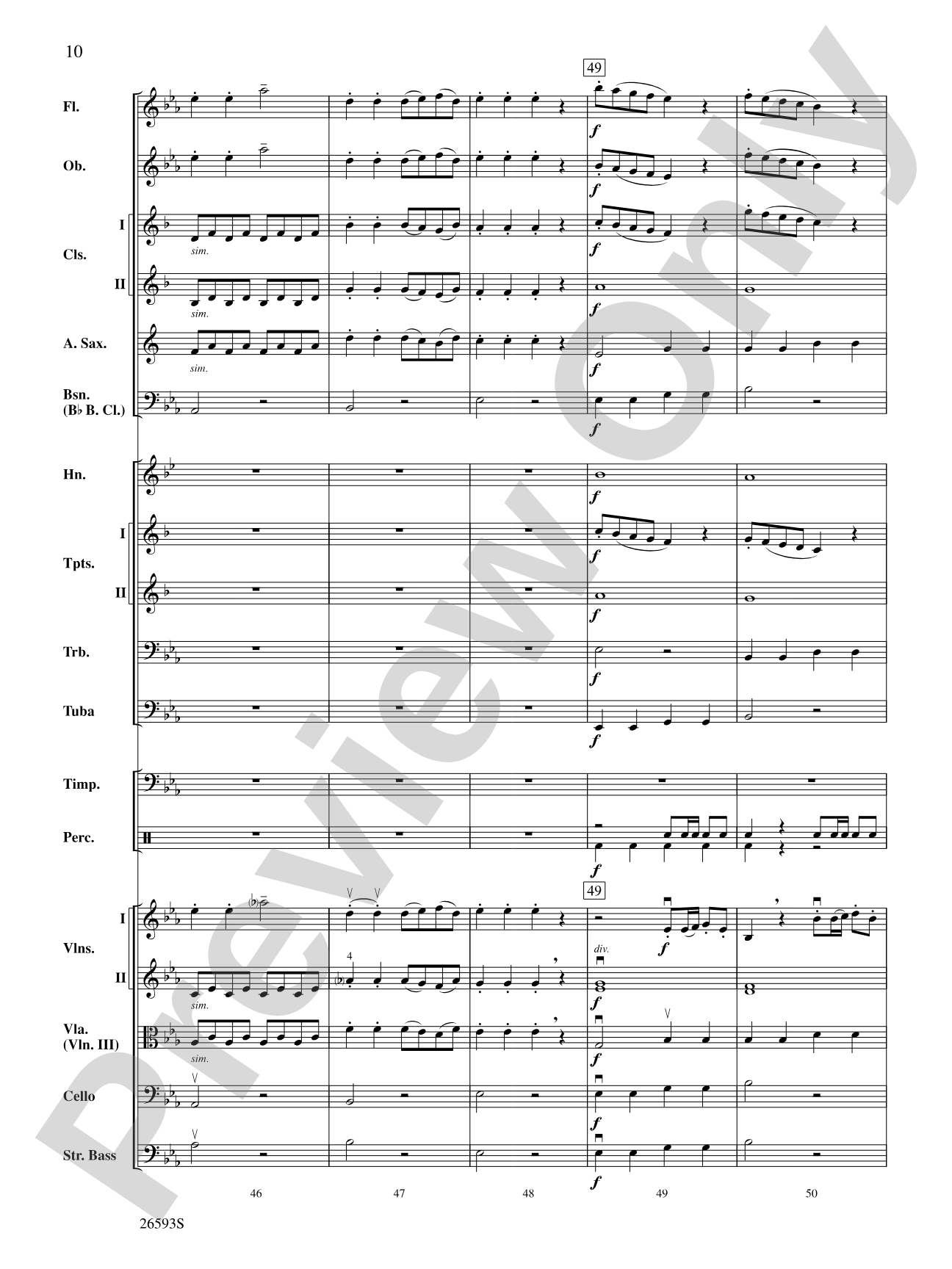 "Surprise" Symphony: Full Orchestra Conductor Score & Parts