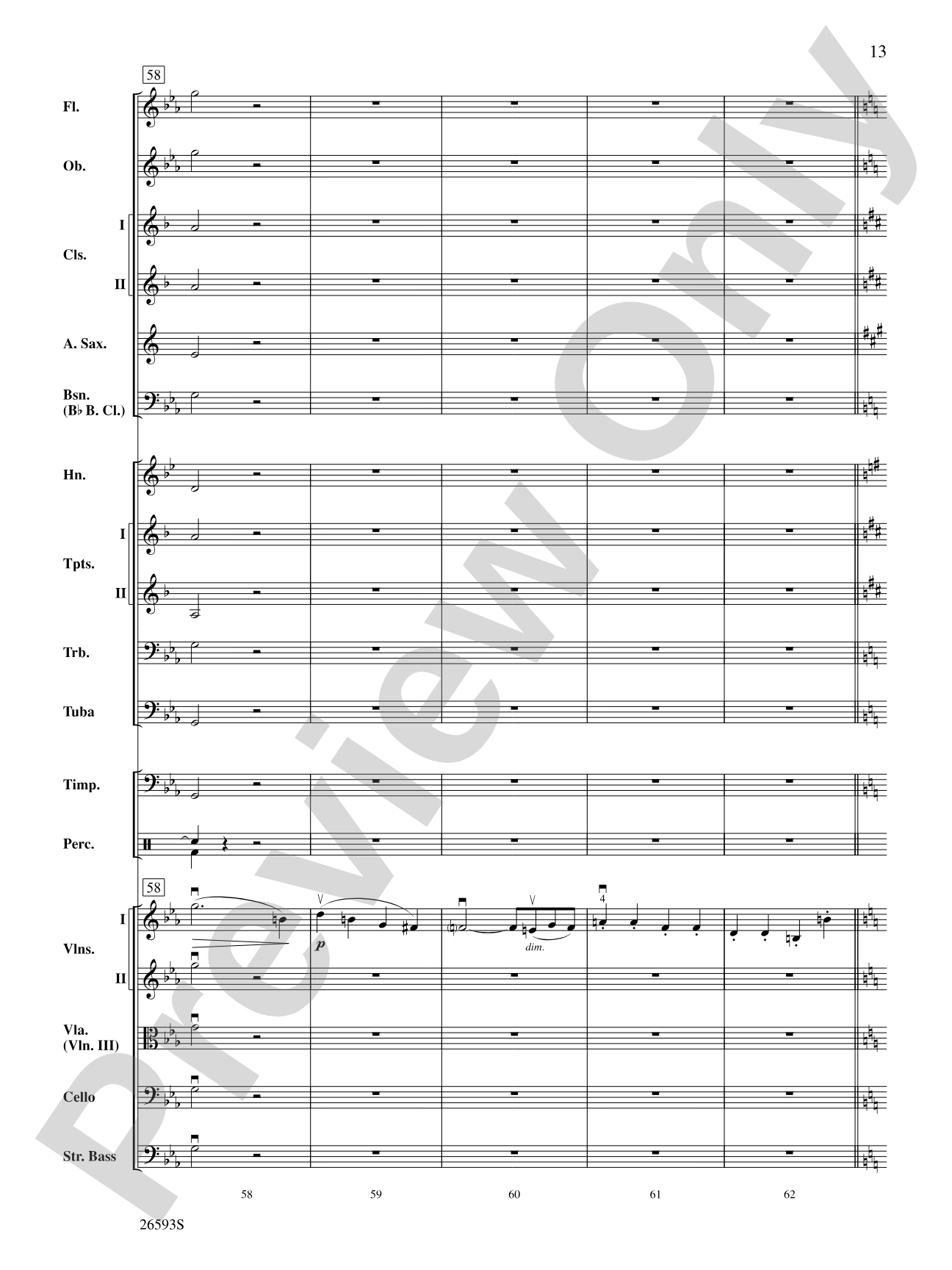 "Surprise" Symphony: Full Orchestra Conductor Score & Parts