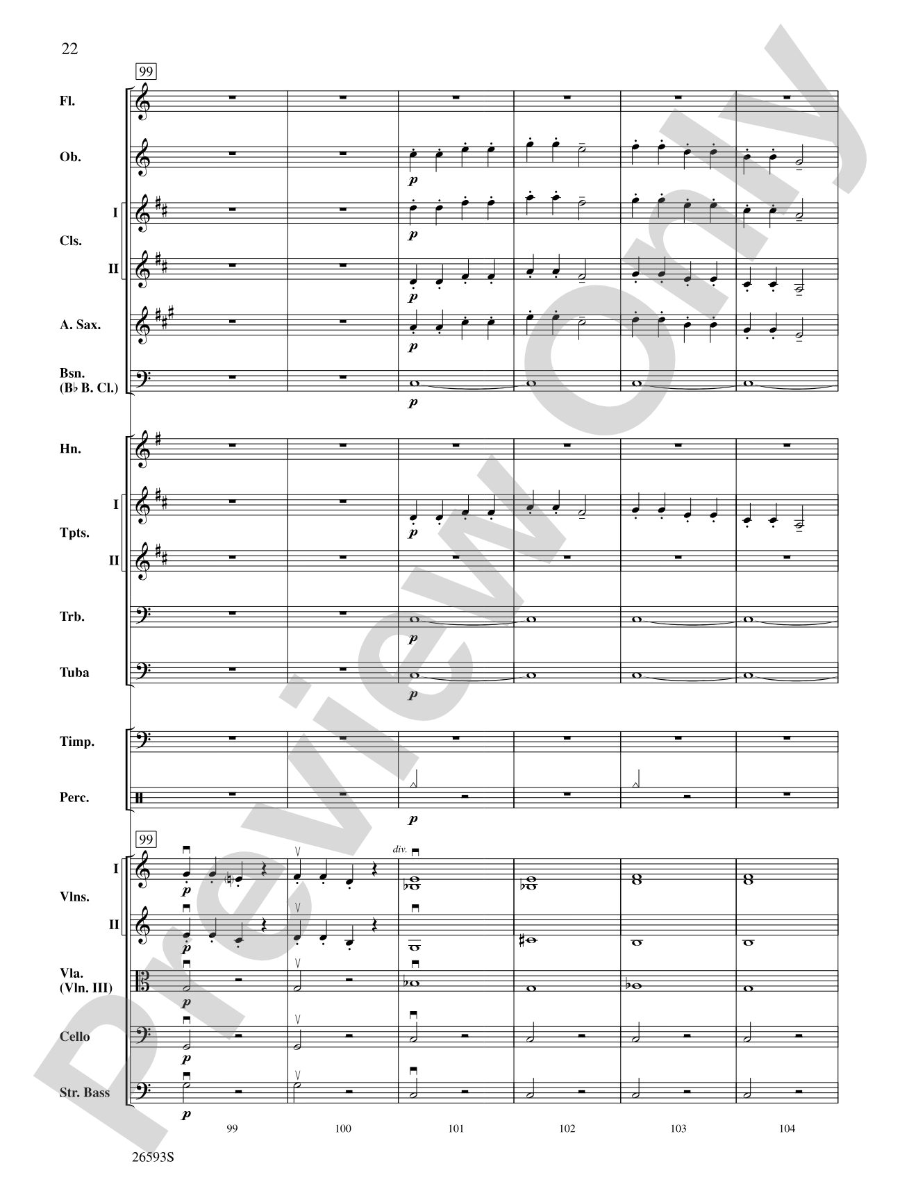 "Surprise" Symphony: Full Orchestra Conductor Score & Parts