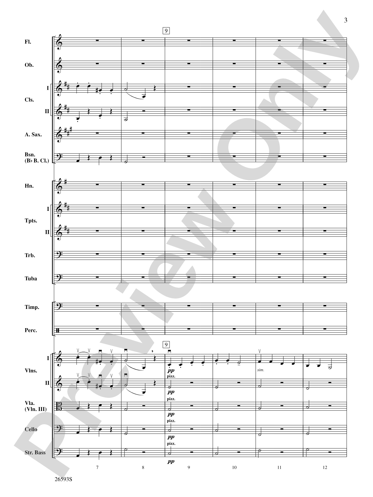 "Surprise" Symphony: Full Orchestra Conductor Score & Parts