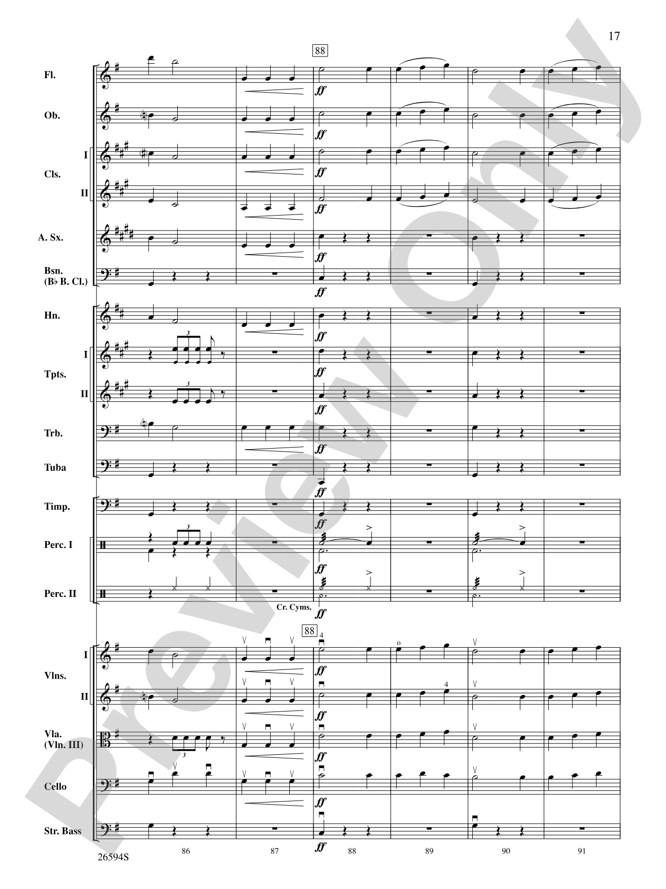 Themes from Capriccio Italien: Full Orchestra Conductor Score & Parts