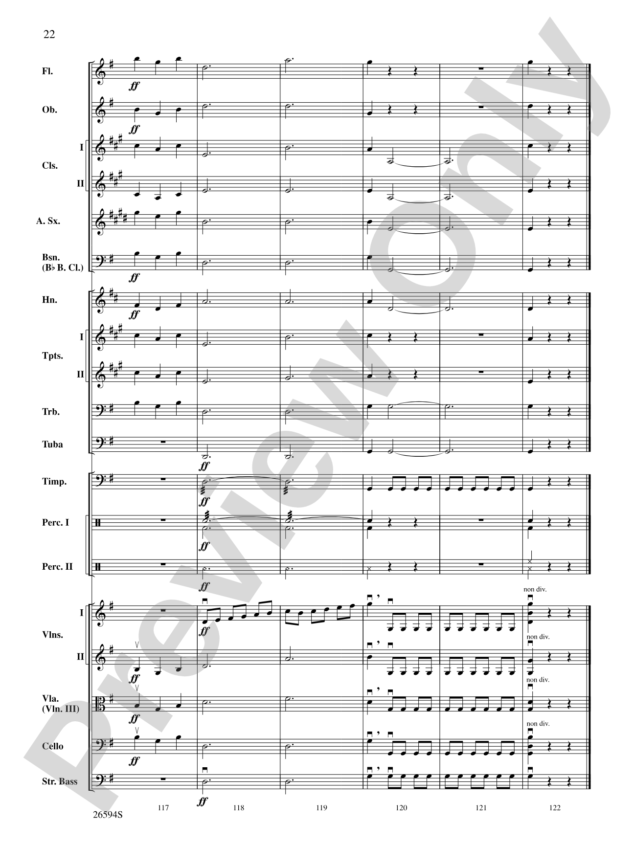 Themes from Capriccio Italien: Full Orchestra Conductor Score & Parts