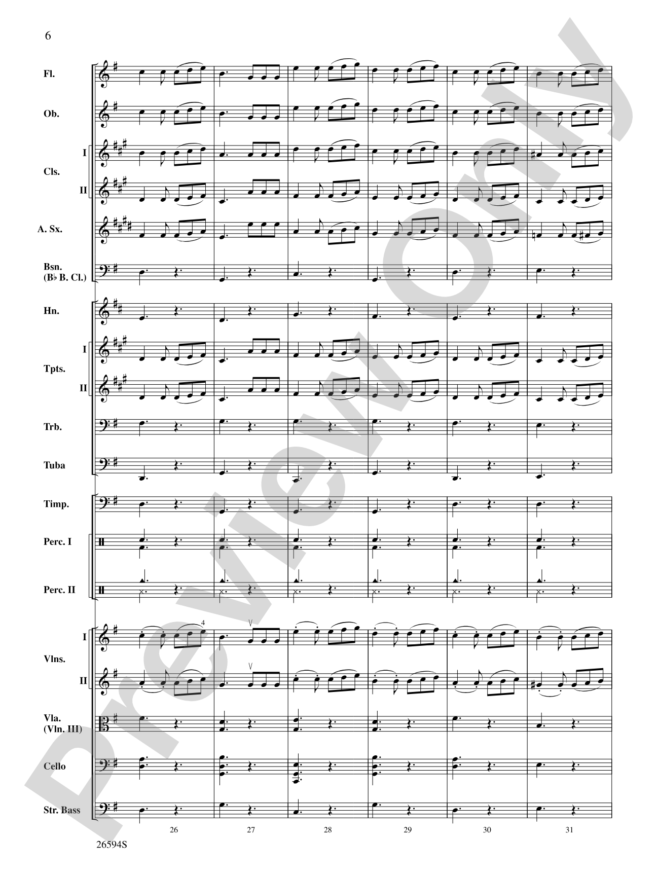 Themes from Capriccio Italien: Full Orchestra Conductor Score & Parts