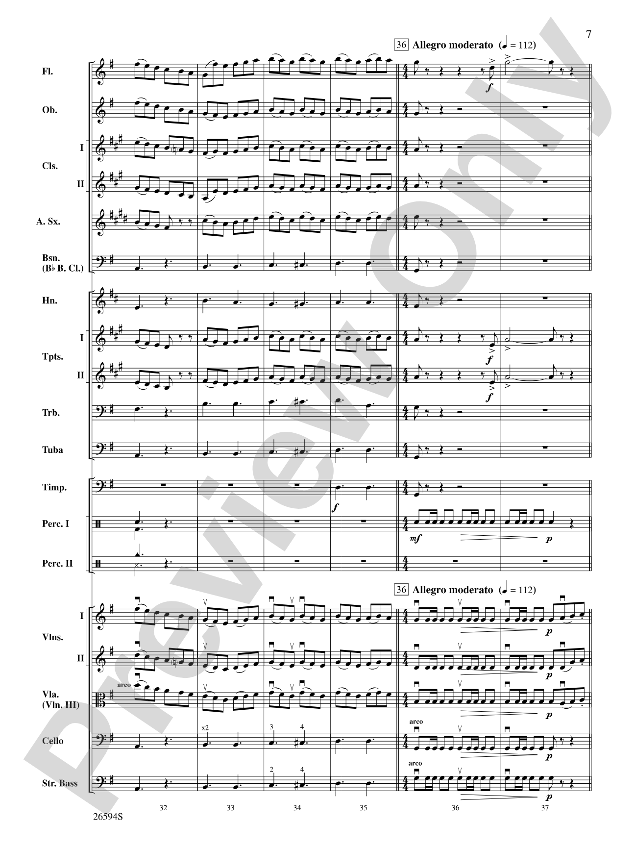 Themes from Capriccio Italien: Full Orchestra Conductor Score & Parts