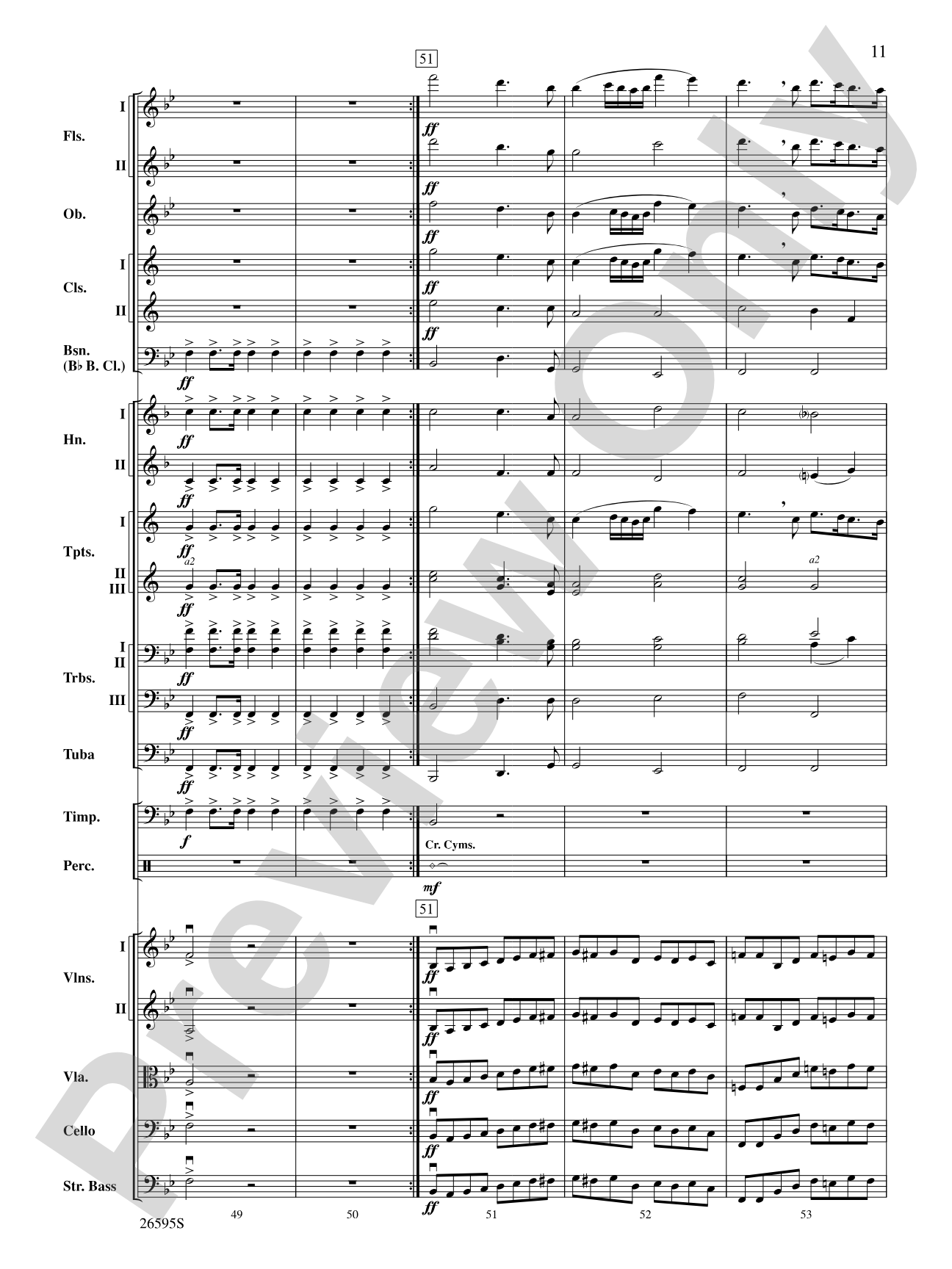 Grand March from Tannhäuser: Full Orchestra Conductor Score & Parts