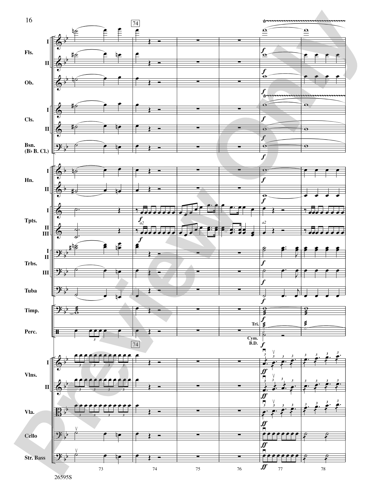 Grand March from Tannhäuser: Full Orchestra Conductor Score & Parts
