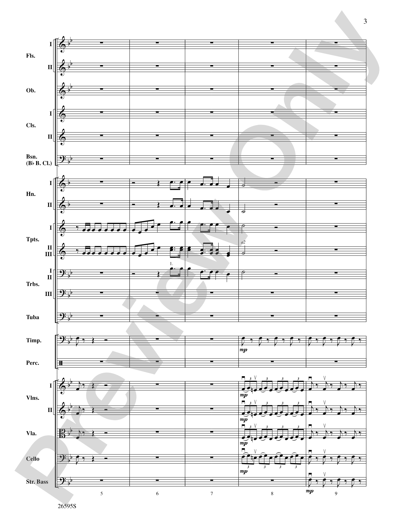 Grand March from Tannhäuser: Full Orchestra Conductor Score & Parts