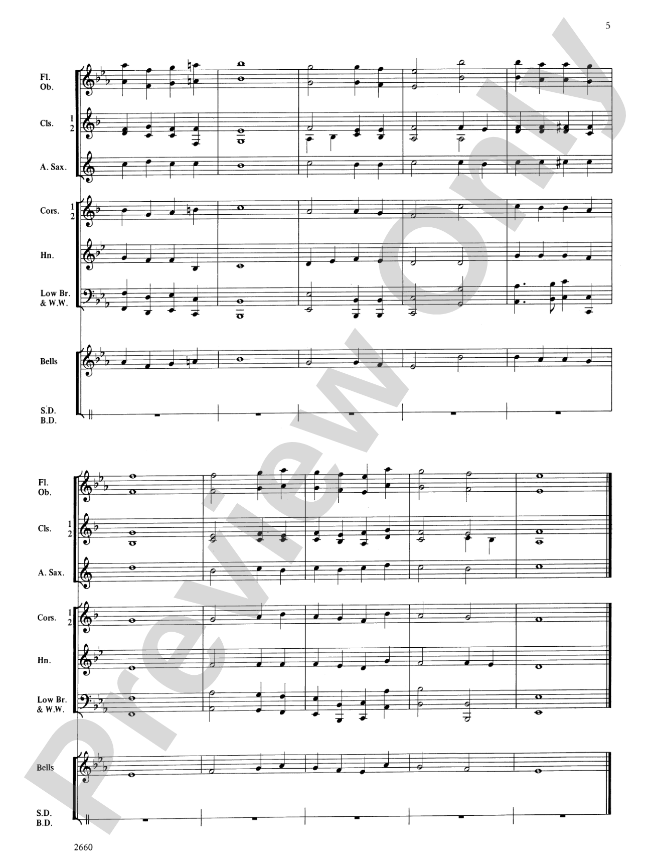Basic Band Warm-ups: Concert Band Conductor Score & Parts