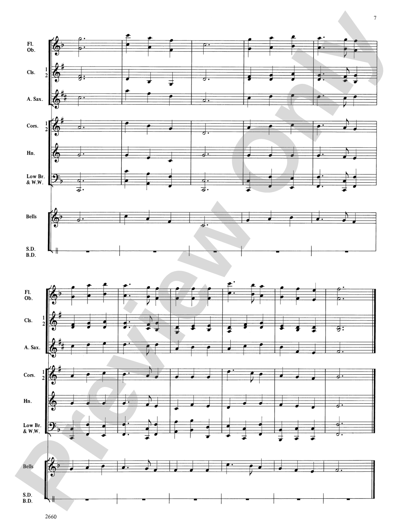 Basic Band Warm-ups: Concert Band Conductor Score & Parts