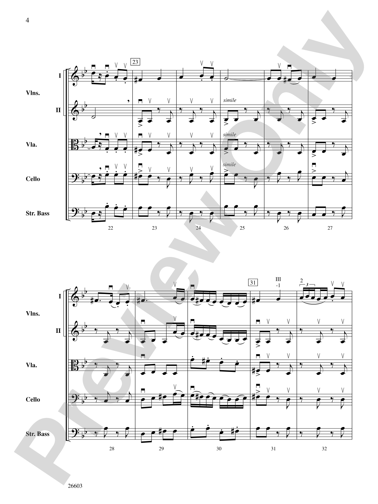 Lebedike Honga (A Lively Honga): String Orchestra Conductor Score & Parts