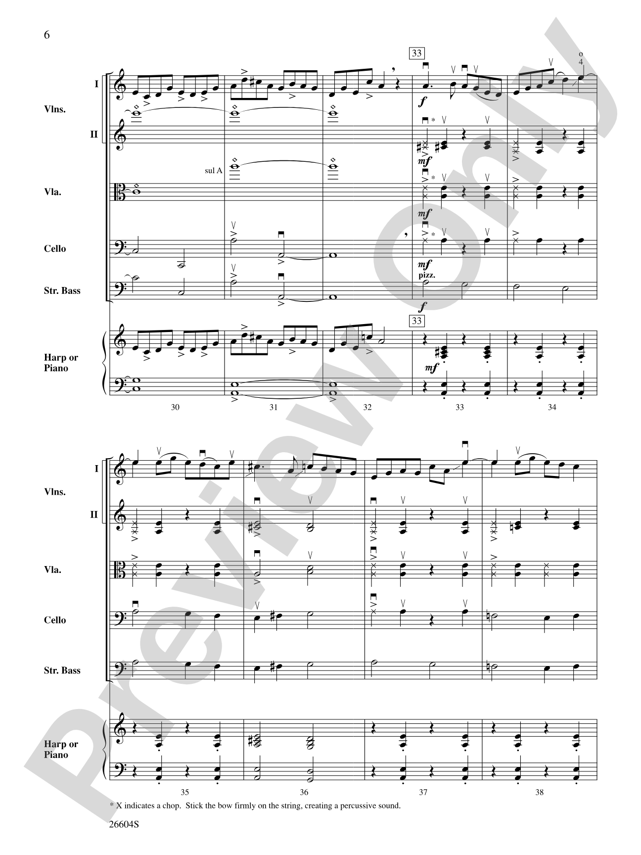 Creaking Tree: String Orchestra Conductor Score & Parts