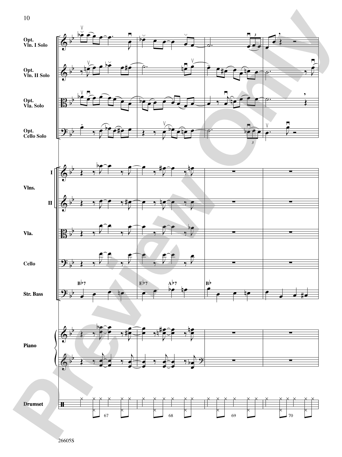 I Got Rhythm: String Orchestra Conductor Score & Parts