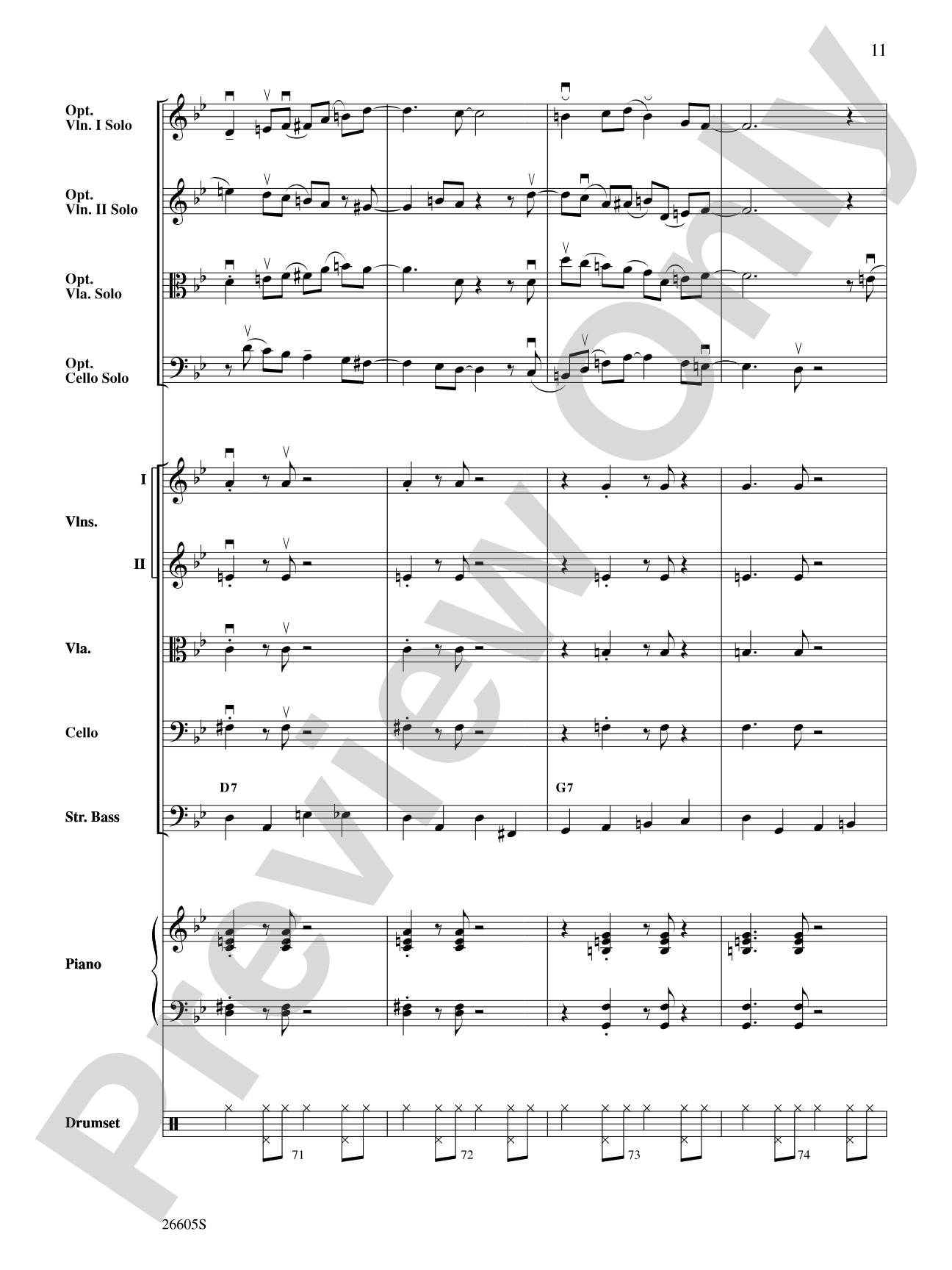 I Got Rhythm: String Orchestra Conductor Score & Parts