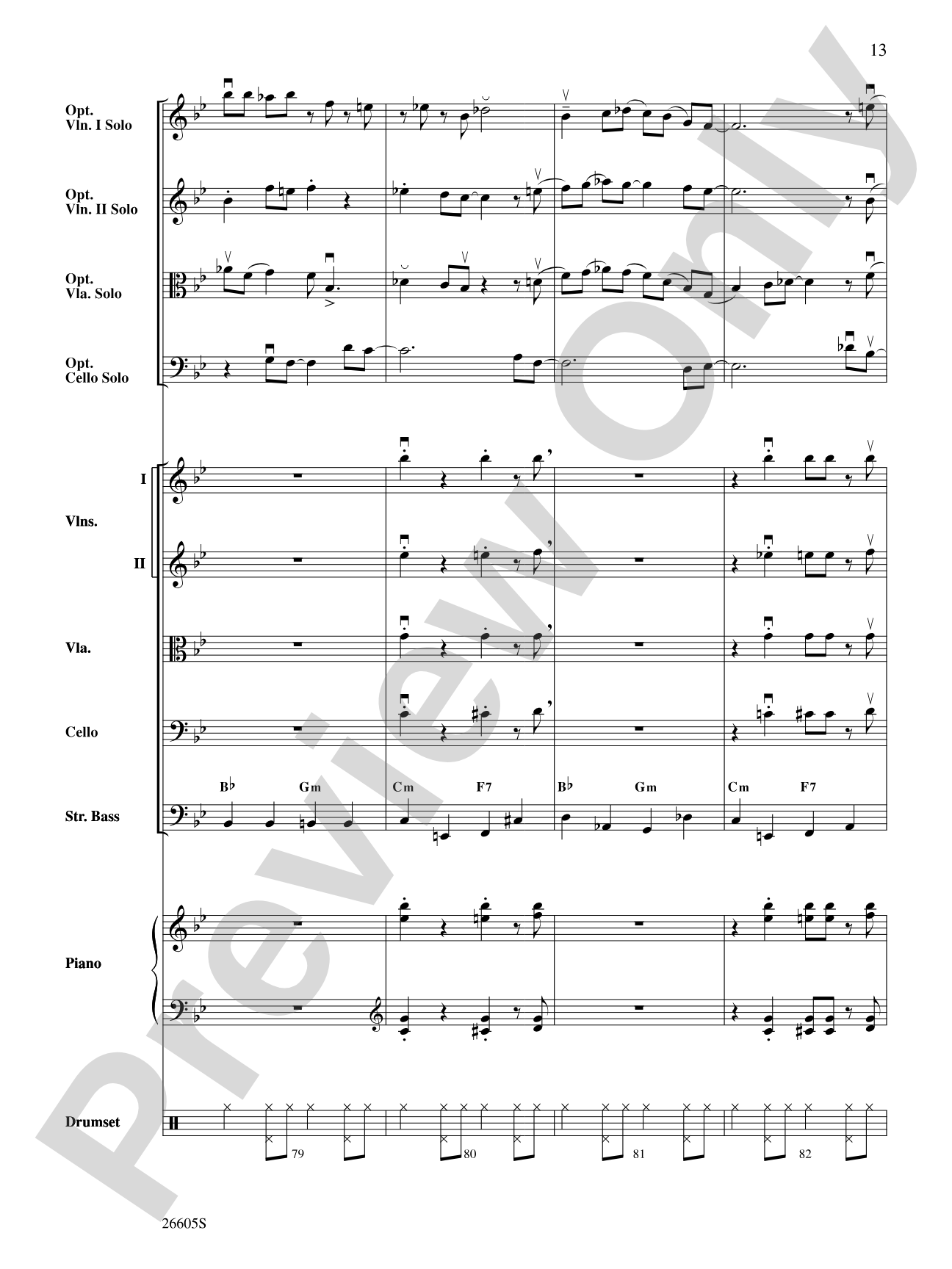 I Got Rhythm: String Orchestra Conductor Score & Parts
