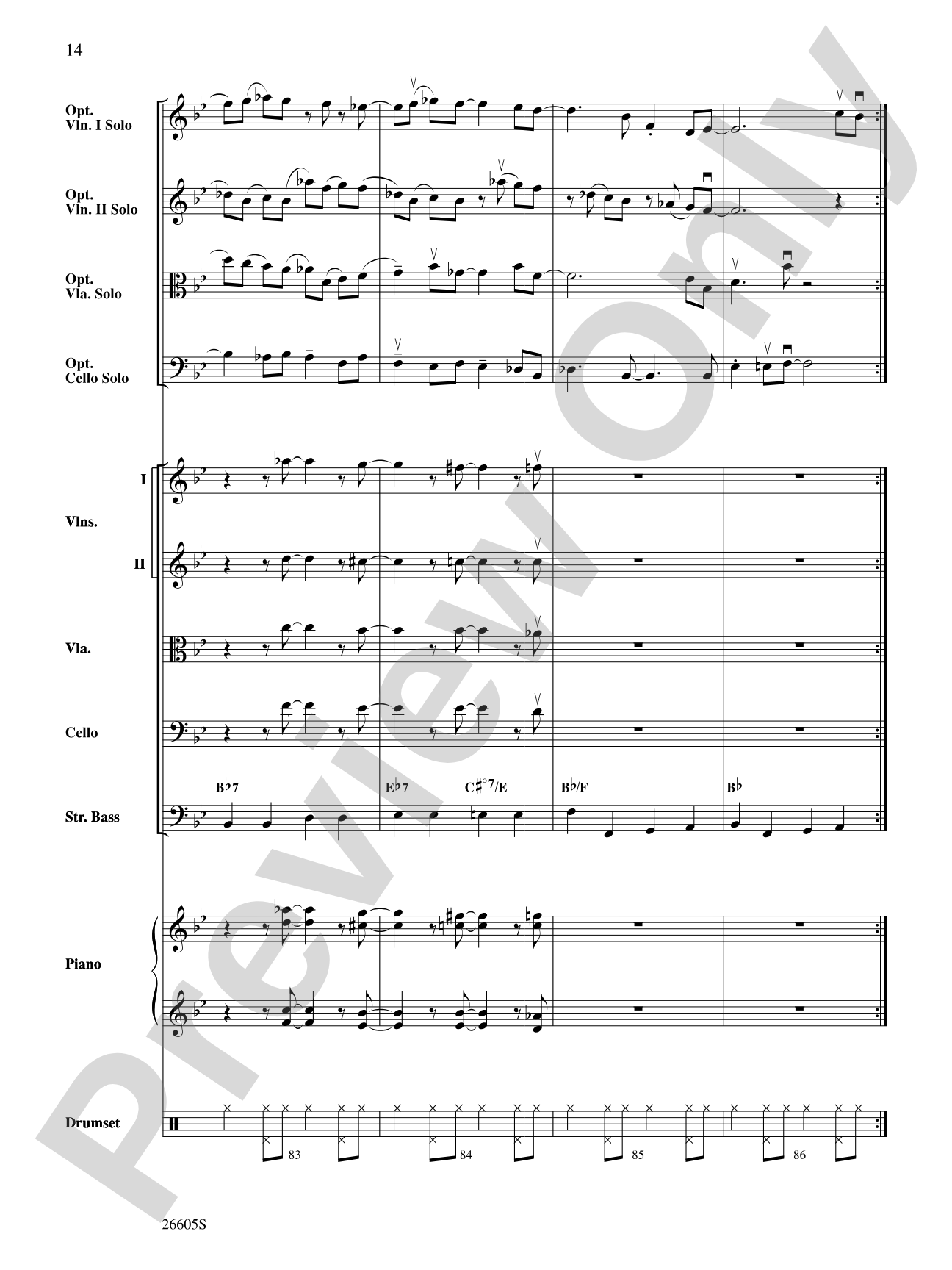 I Got Rhythm: String Orchestra Conductor Score & Parts