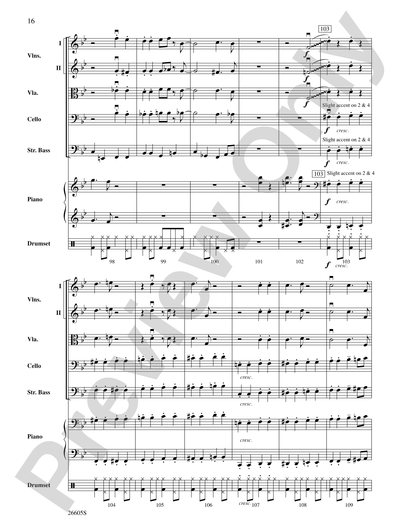 I Got Rhythm: String Orchestra Conductor Score & Parts