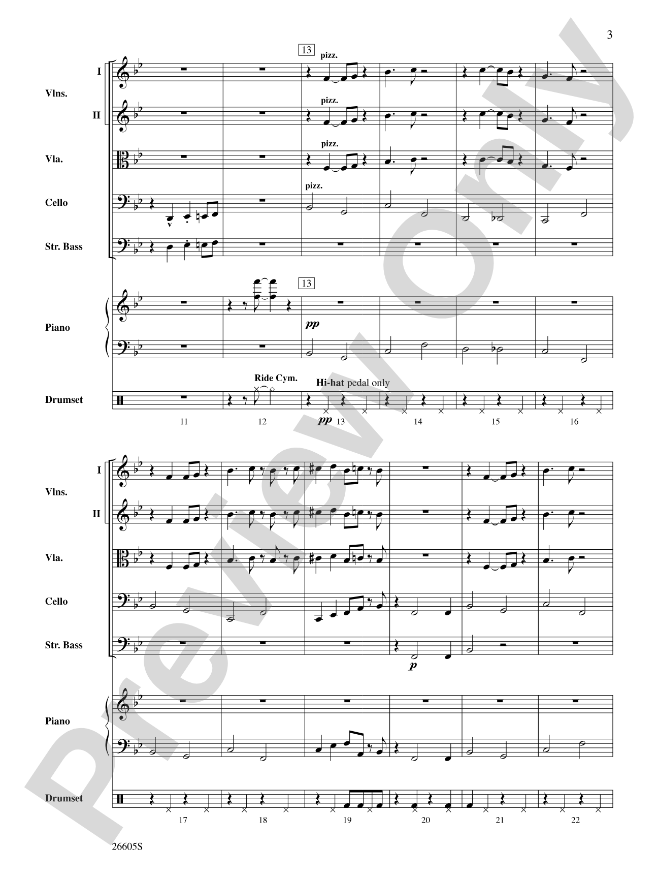 I Got Rhythm: String Orchestra Conductor Score & Parts