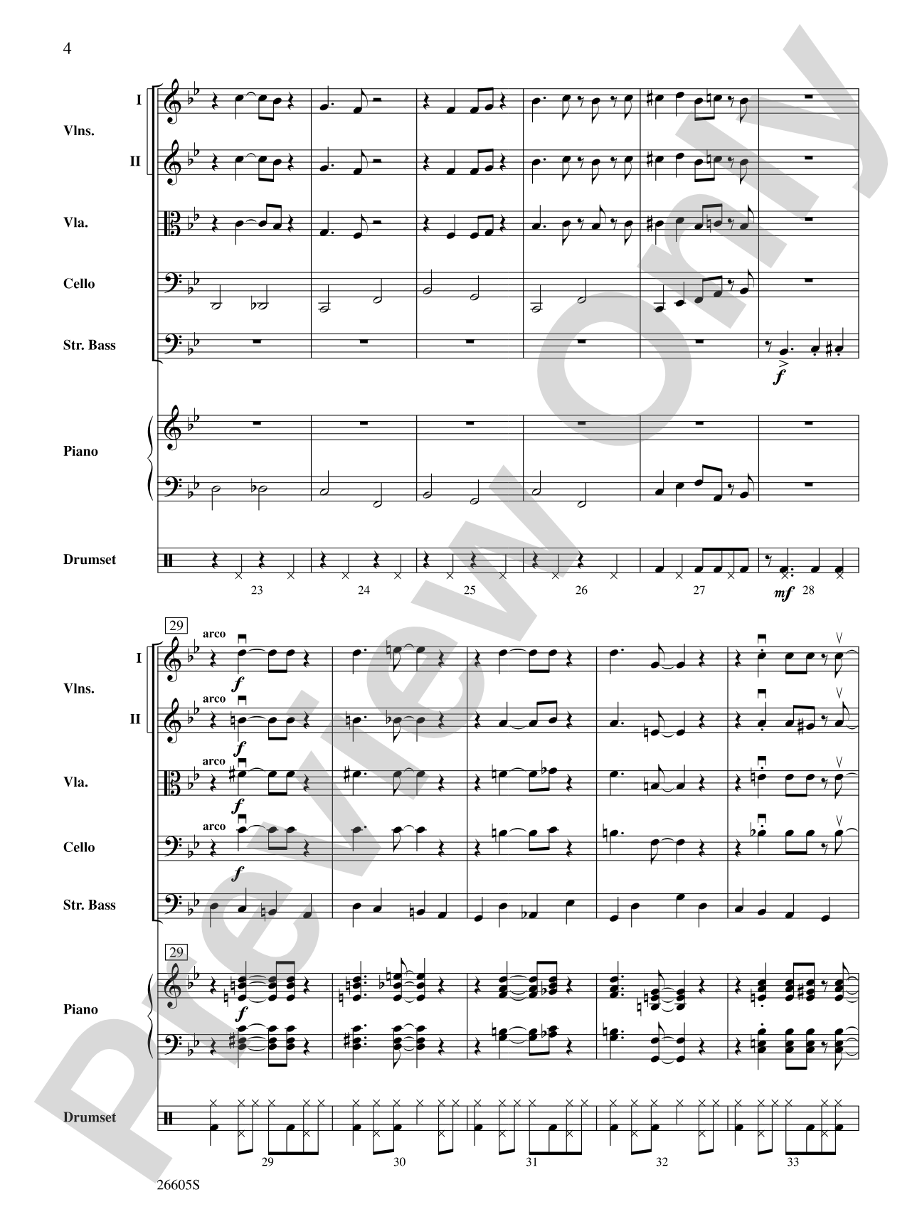 I Got Rhythm: String Orchestra Conductor Score & Parts