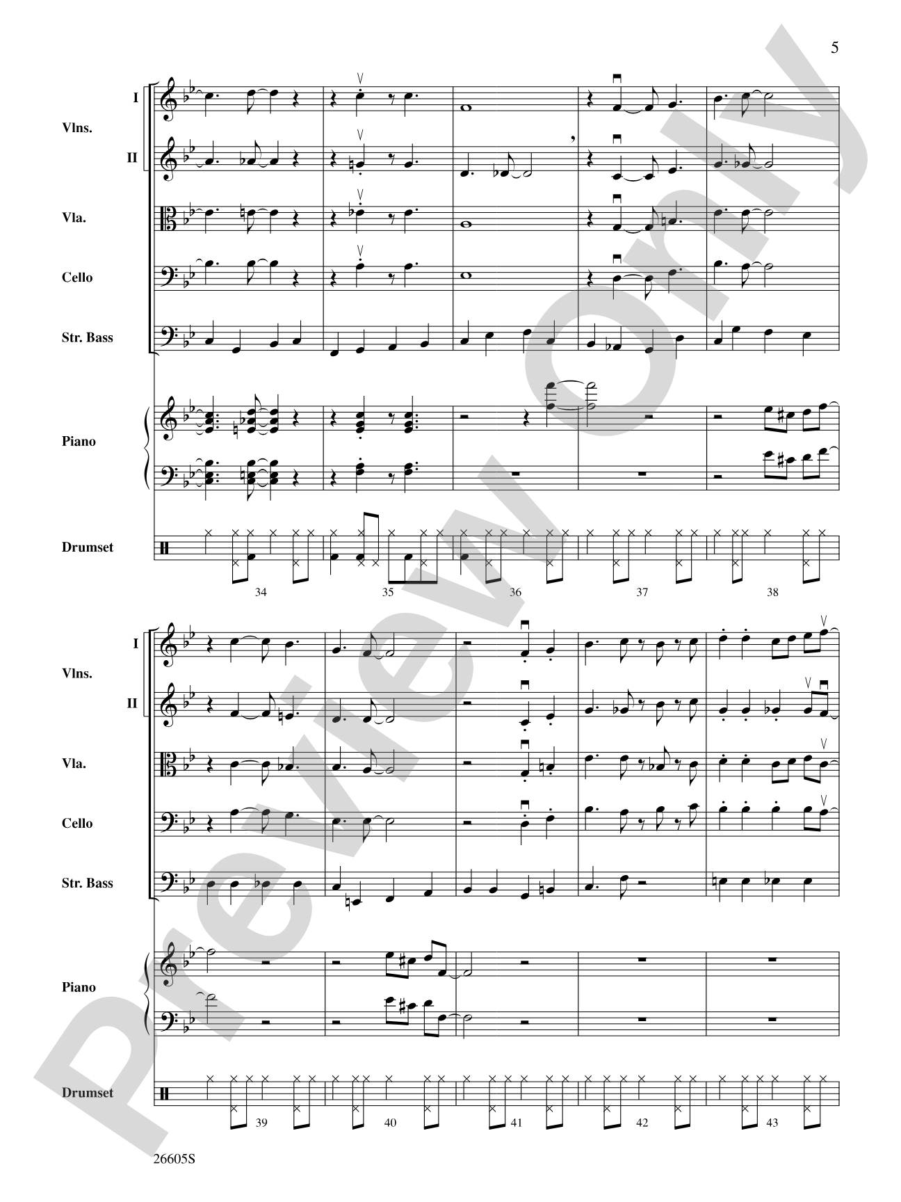 I Got Rhythm: String Orchestra Conductor Score & Parts