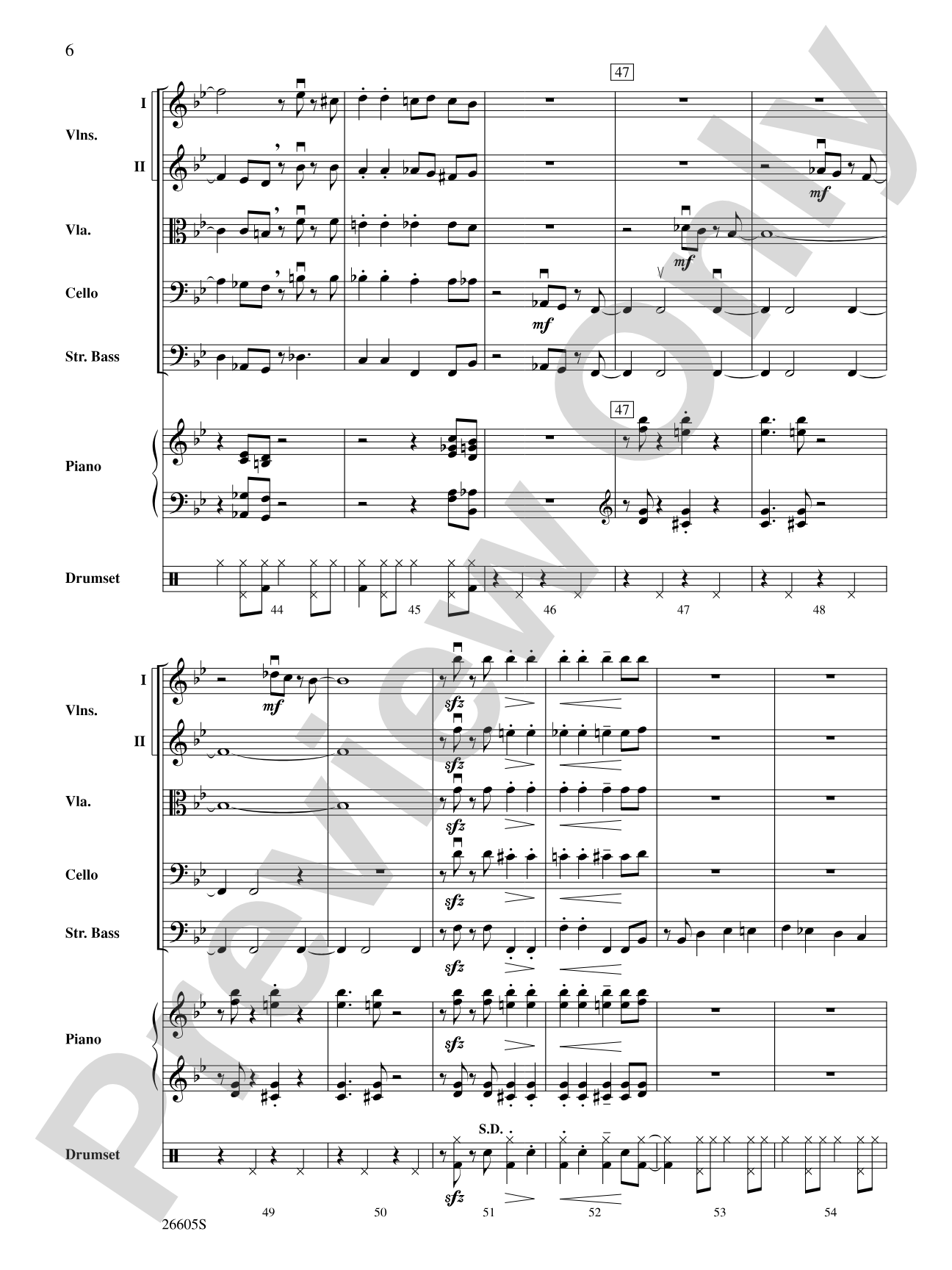 I Got Rhythm: String Orchestra Conductor Score & Parts