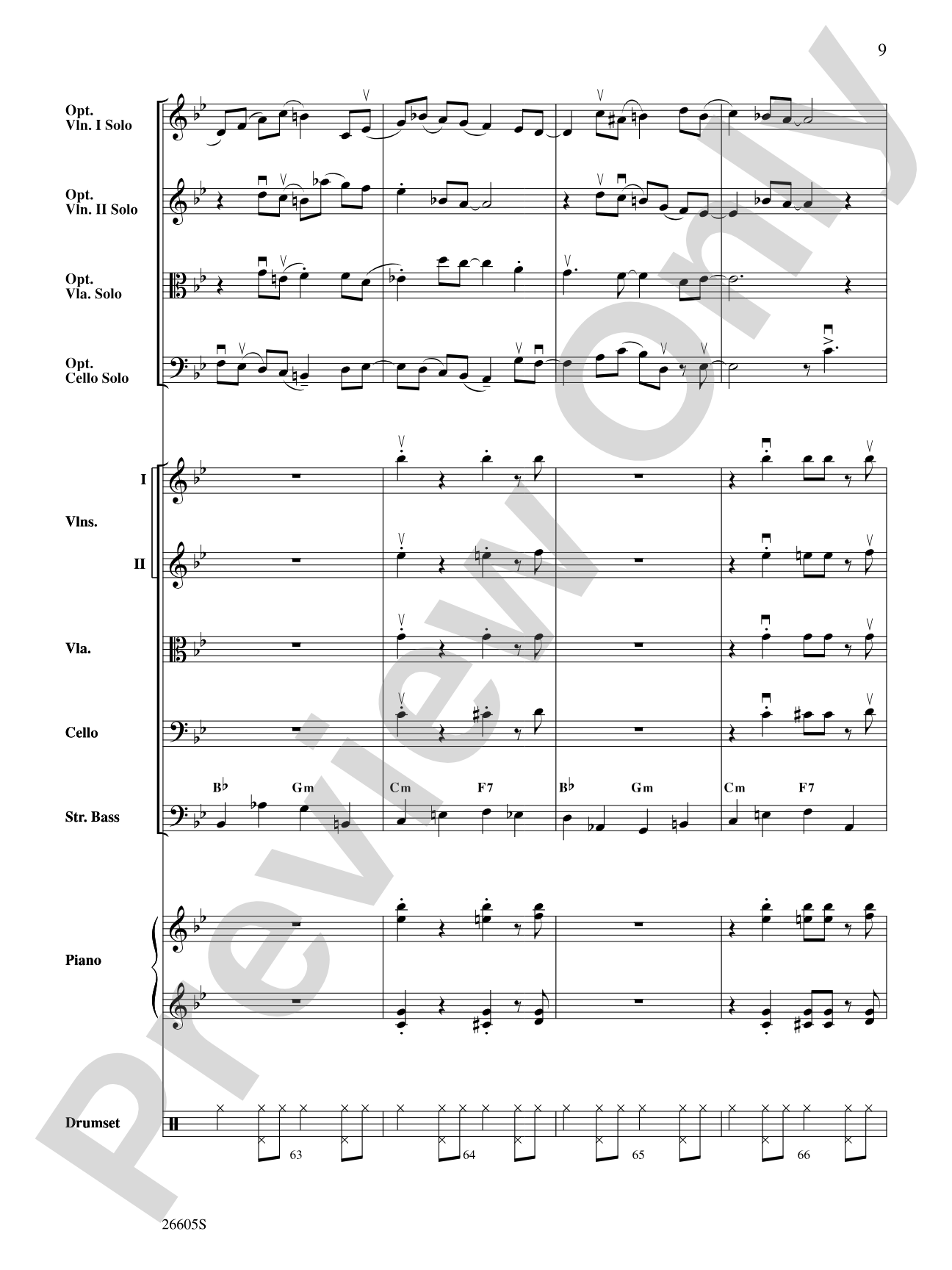 I Got Rhythm: String Orchestra Conductor Score & Parts