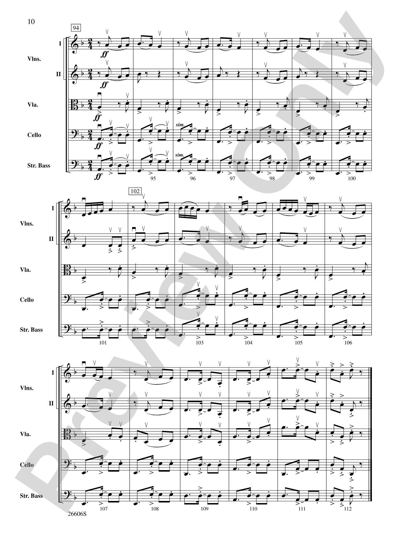 Isma'a: String Orchestra Conductor Score & Parts