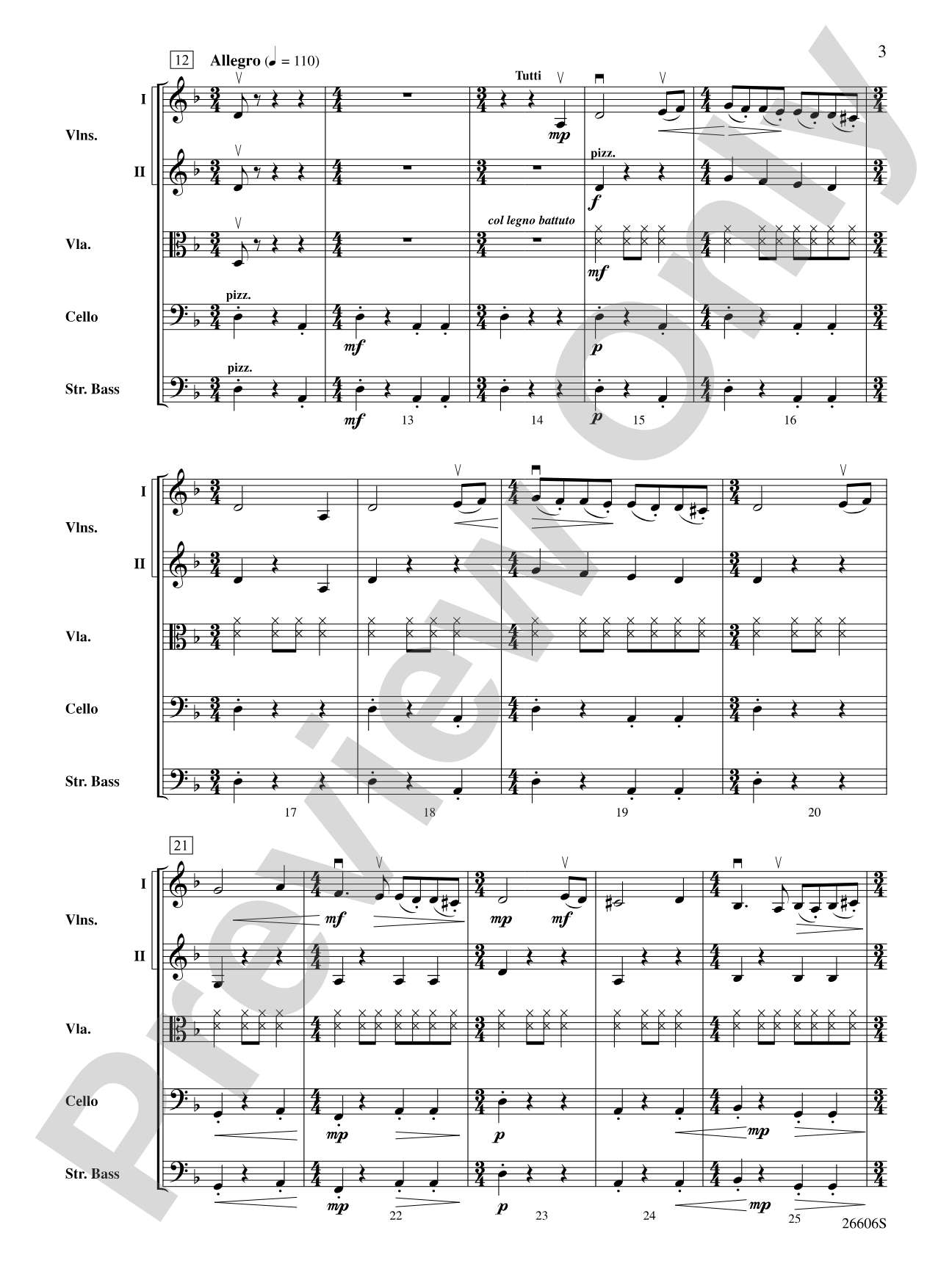 Isma'a: String Orchestra Conductor Score & Parts