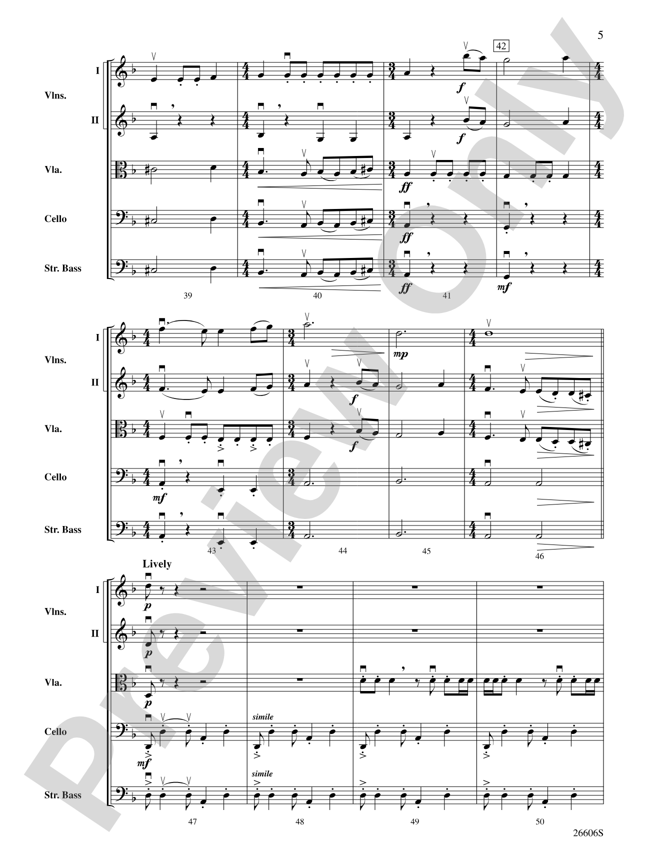 Isma'a: String Orchestra Conductor Score & Parts