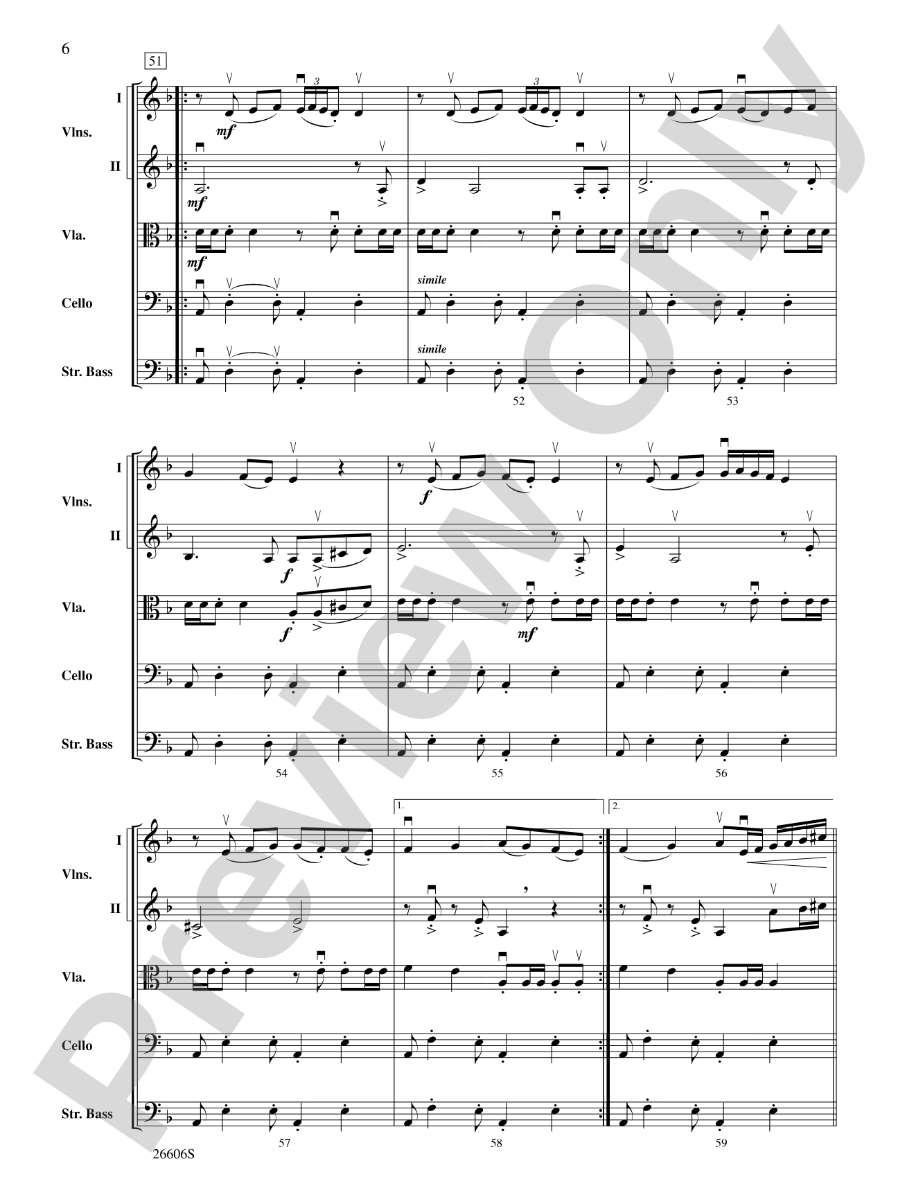 Isma'a: String Orchestra Conductor Score & Parts