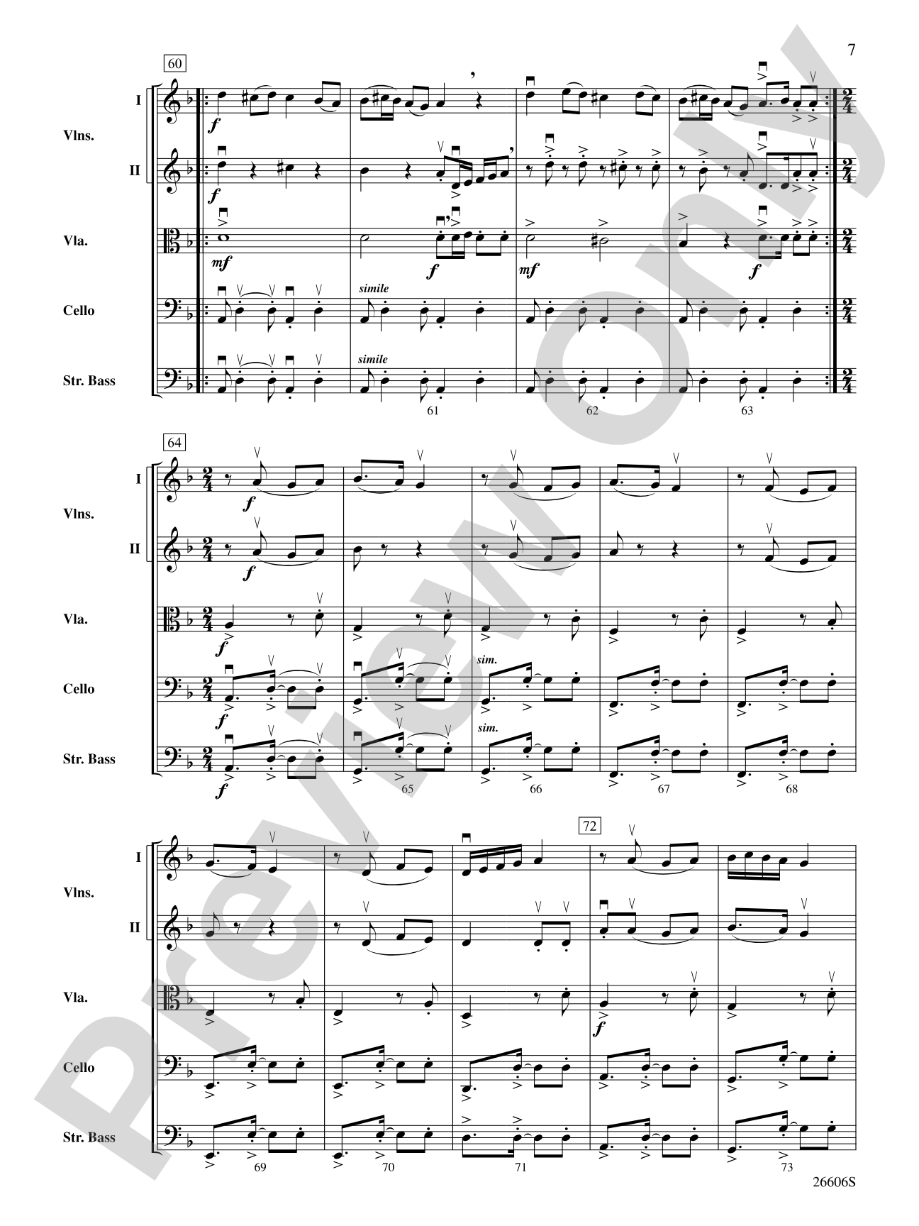 Isma'a: String Orchestra Conductor Score & Parts